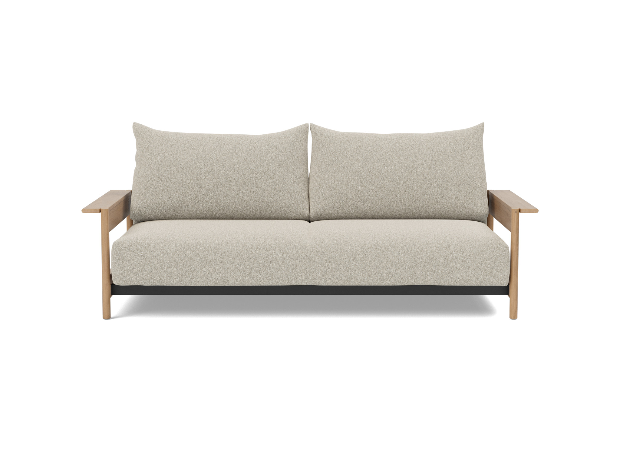 Schlafsofa Malloy Wood Boucle Skandi 539-Beige