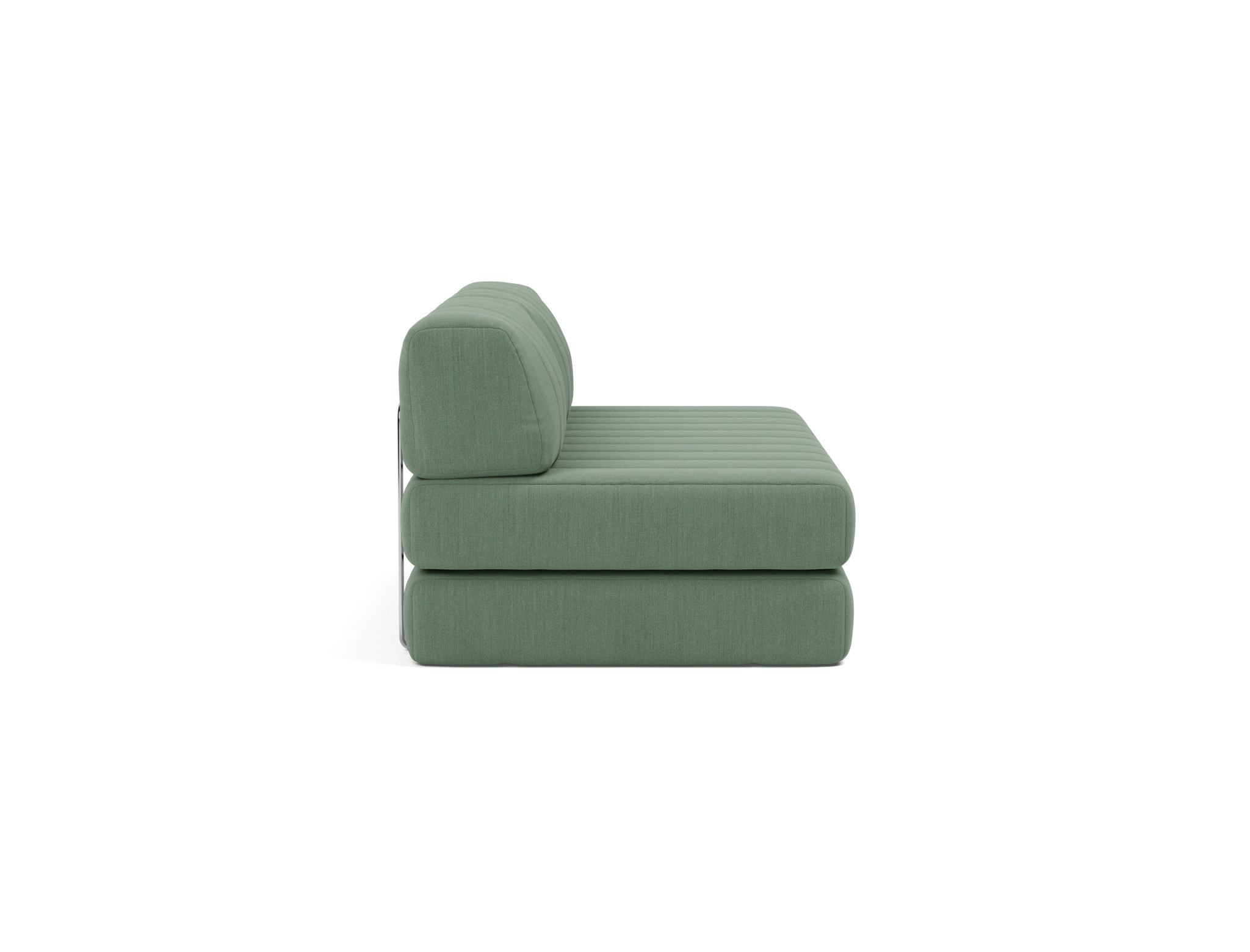 Schlafsofa CozyPad Flachgewebe Elegance 518-Green