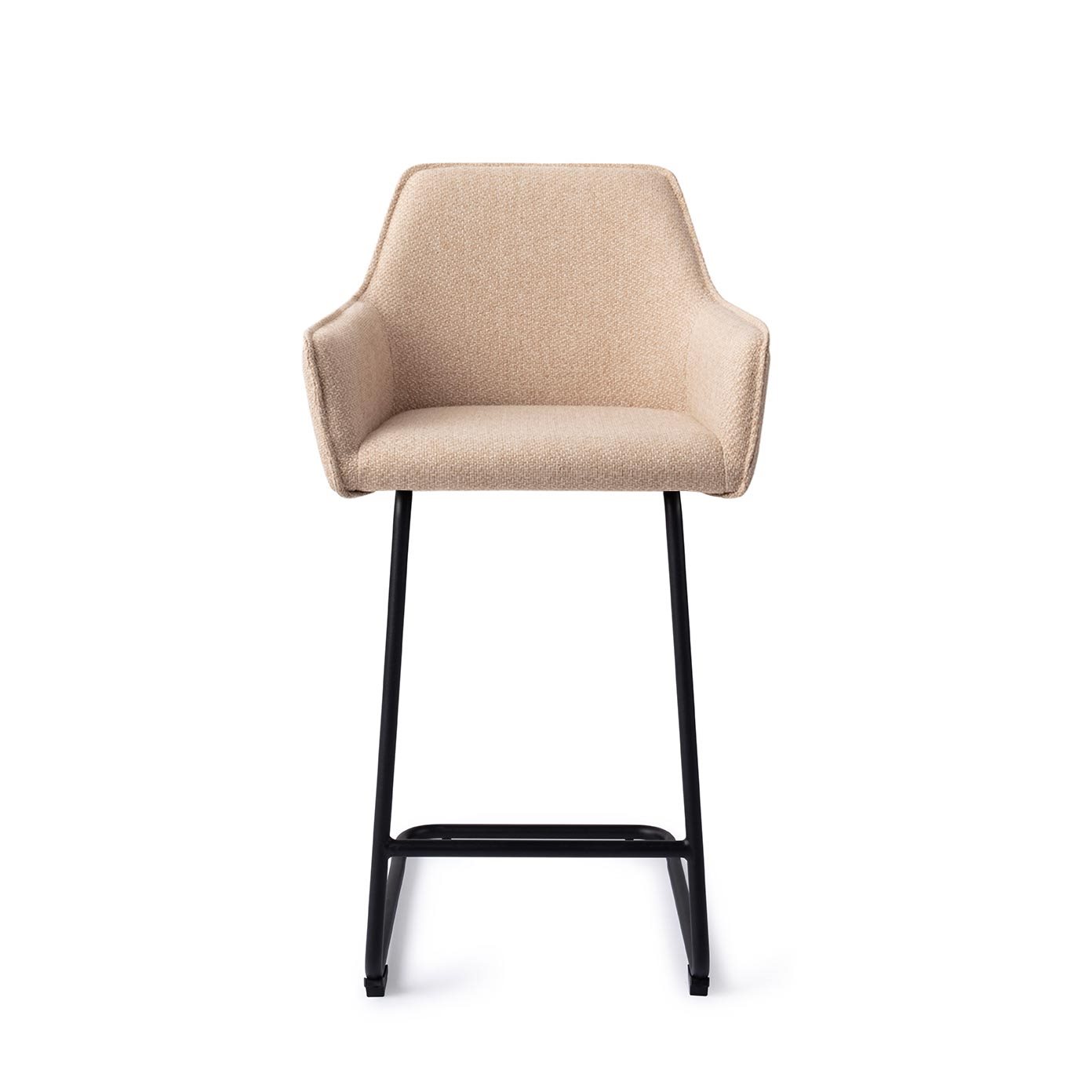 Jesper Home Barhocker Hofu Wild-Walnut Arch Schwarz Barhöhe (75cm) moebelfaktor