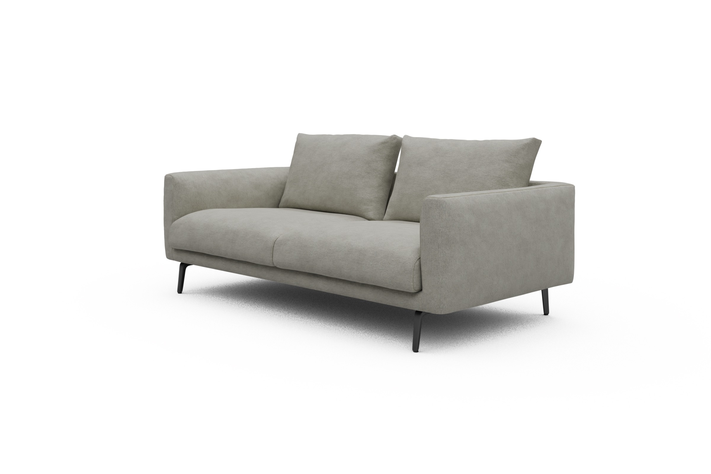 Sofa Karl 2-5-Sitzer Carreno-Moon-Stone-White