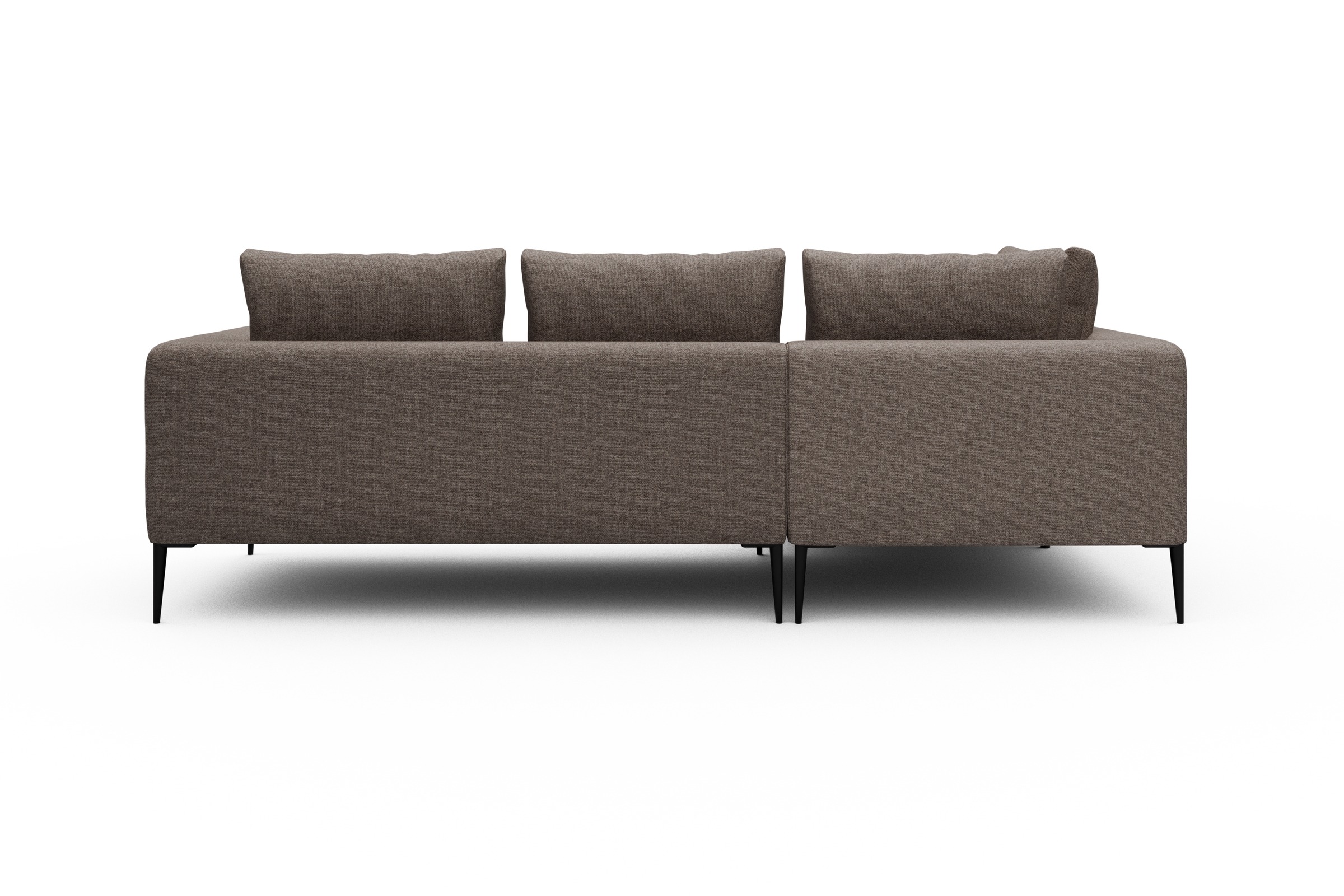 Ecksofa Paul Relax-Ecke links mit 2-Sitzer Sama-Stone