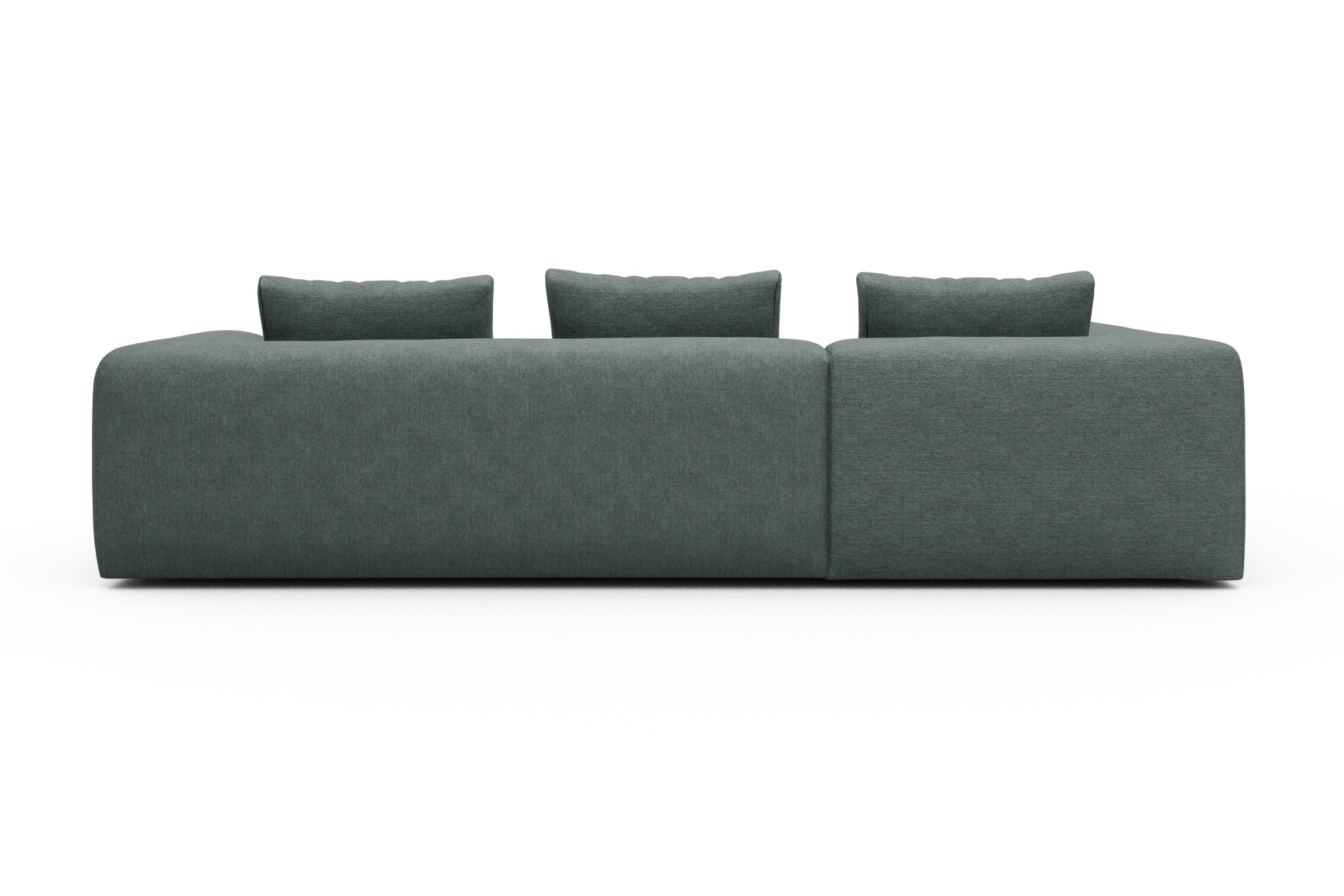 Ecksofa Fred Relax-Ecke links mit 2,5-Sitzer Carreno-Ice-Blue
