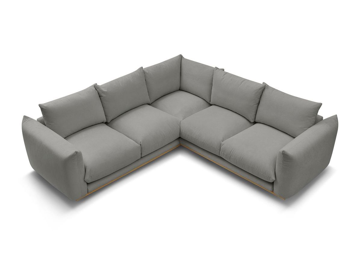 Bobochic Ernest Ecksofa Stoff Dunkelgrau