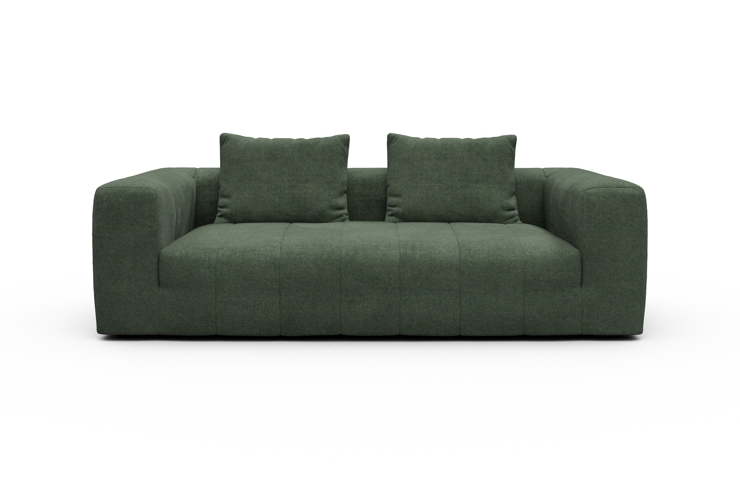 Sofa Hugo 3-Sitzer Casone-Forest-Green