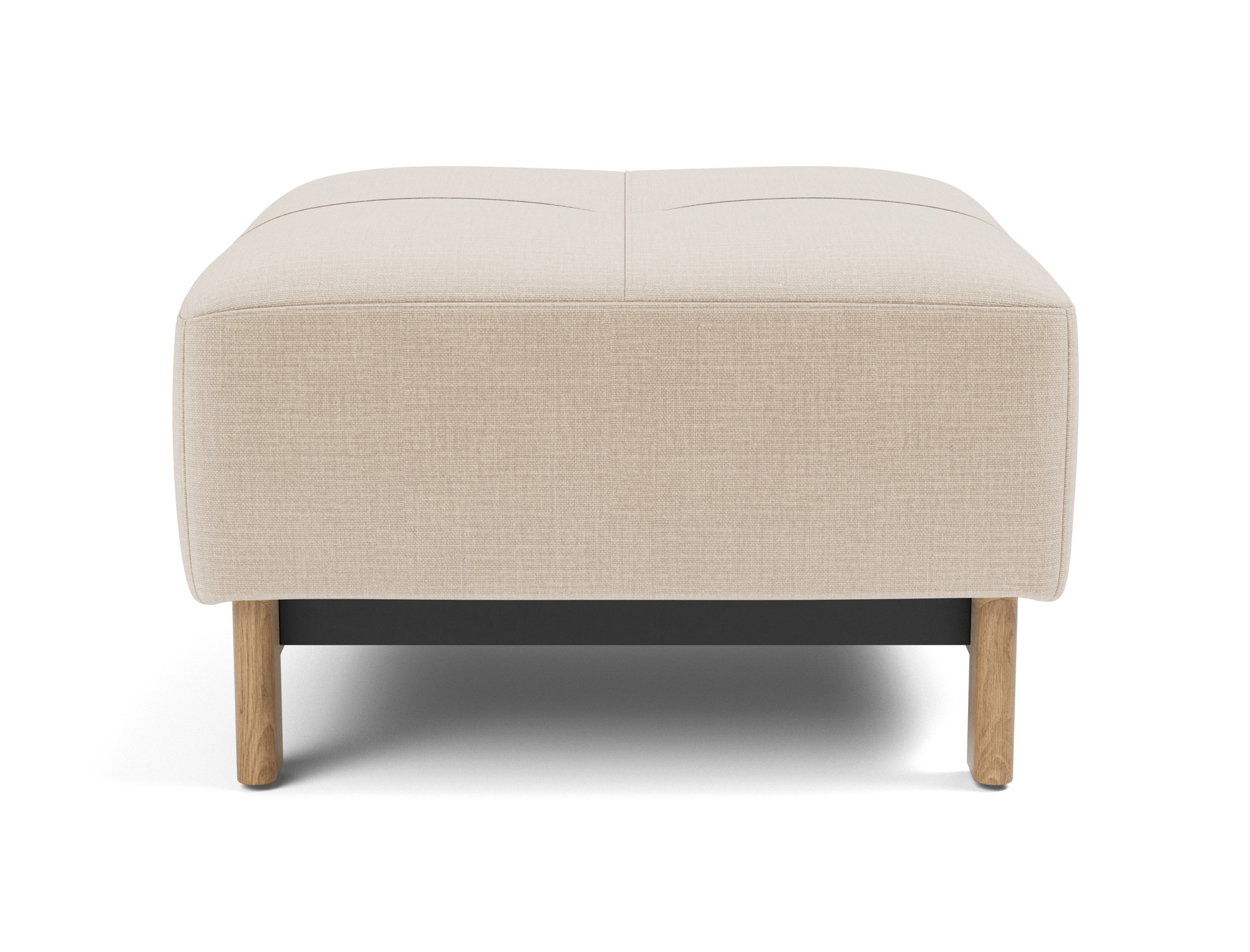 Hocker Pyxis Chenille Esina 410-Almond-Beige