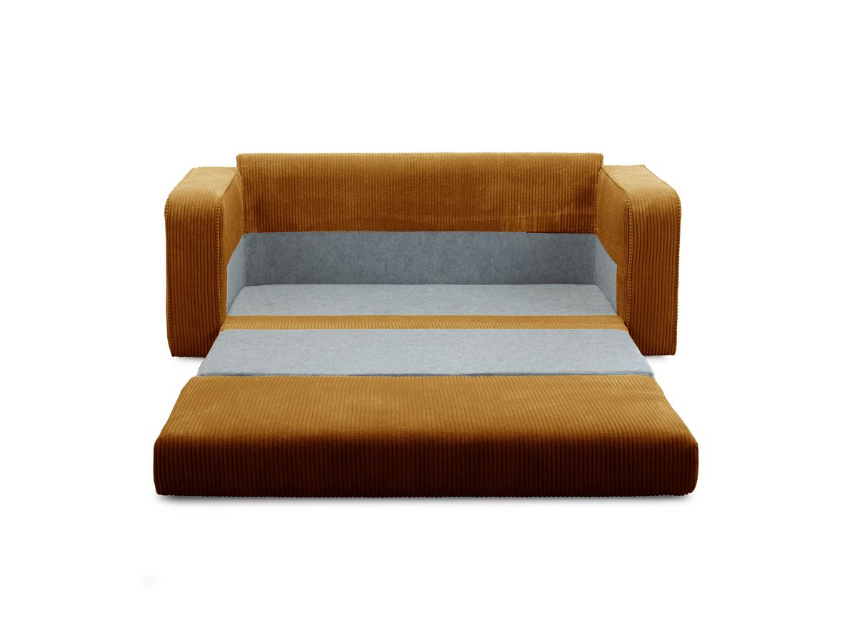 Bobochic Come Schlafsofa 2-Sitzer Cordsamt Gelb