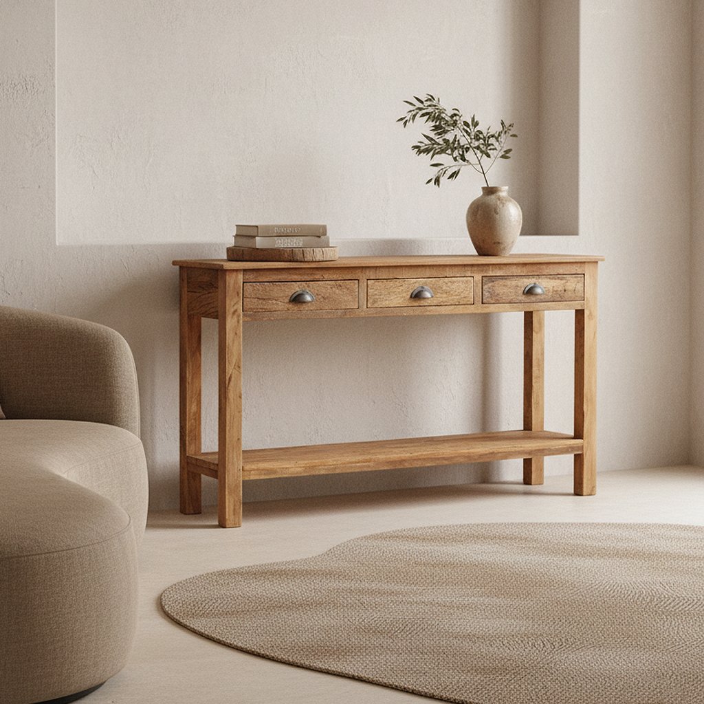 Raw Materials Sideboard Farmwood Recyclingholz 150cm