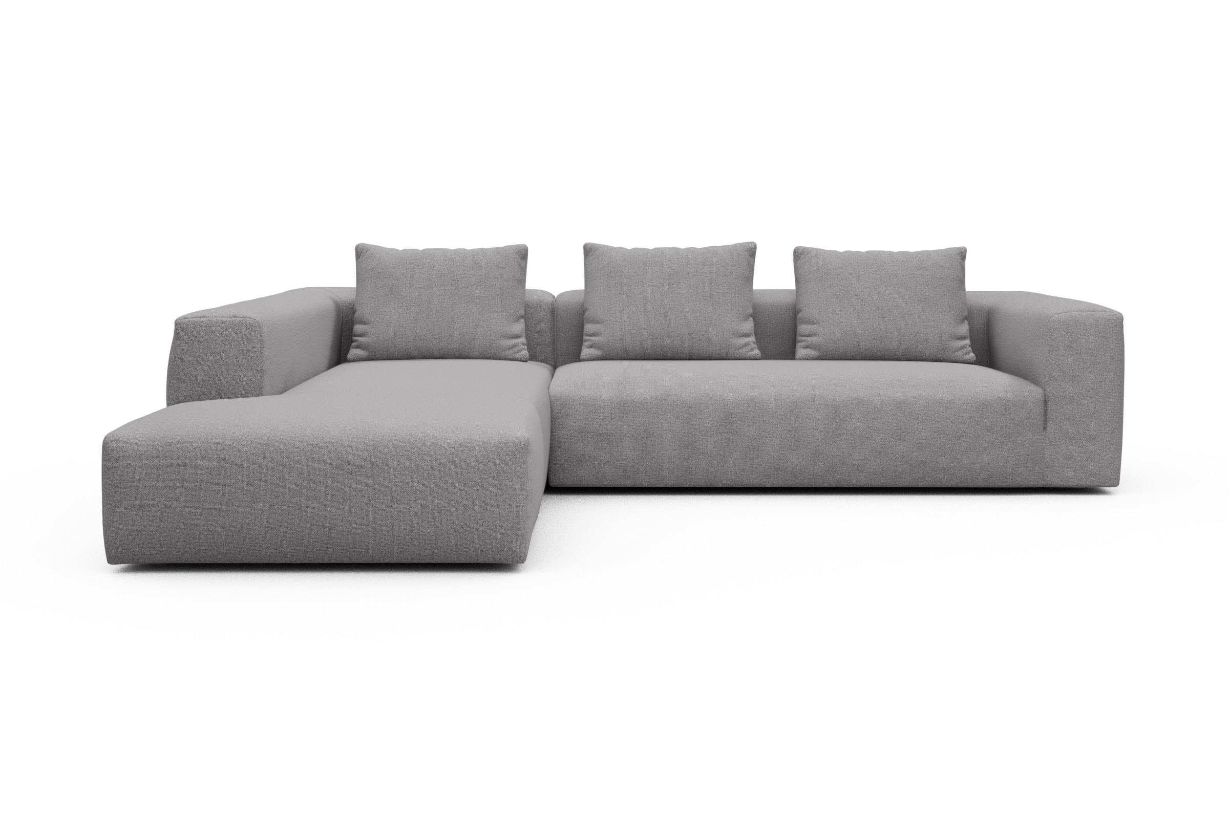 Skandi Home Ecksofa Fred Relax-Ecke links mit 2,5-Sitzer Sama-Grey moebelfaktor