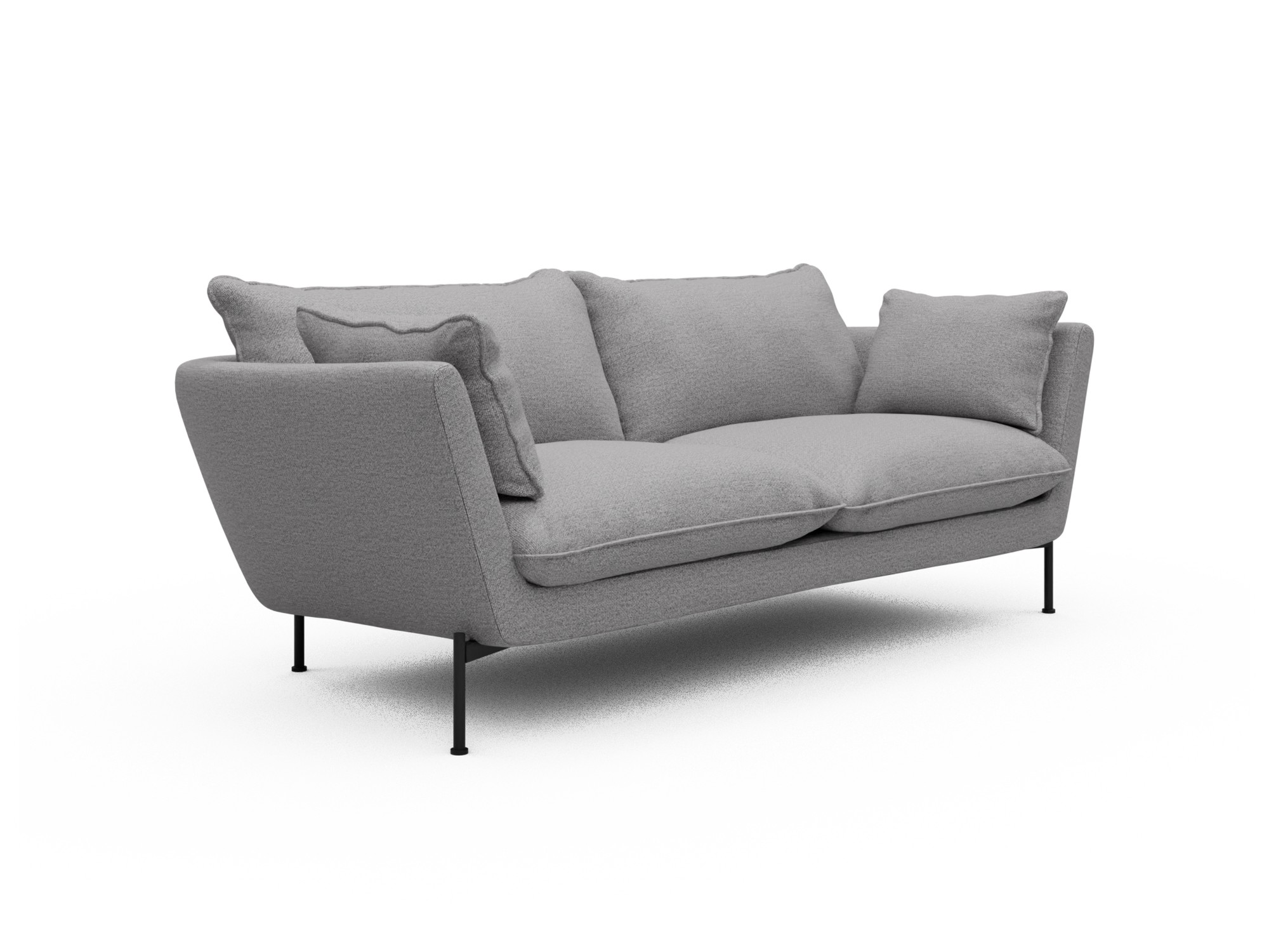 Skandi Home Sofa Anton Soft 2-Sitzer Sama-Grey moebelfaktor