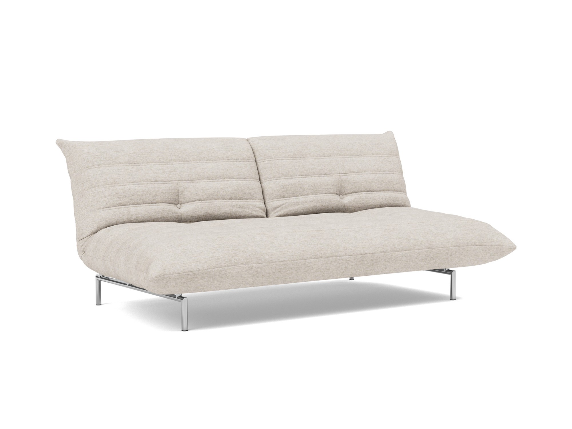 Schlafsofa Mikunjo Chenille Yuveno 470-Natural