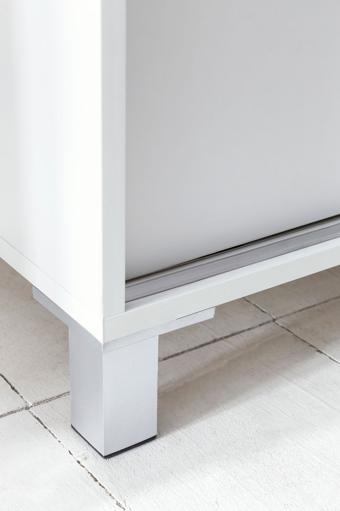 Schuhschrank Finstad Weiß 100 × 37,5 × 108 cm