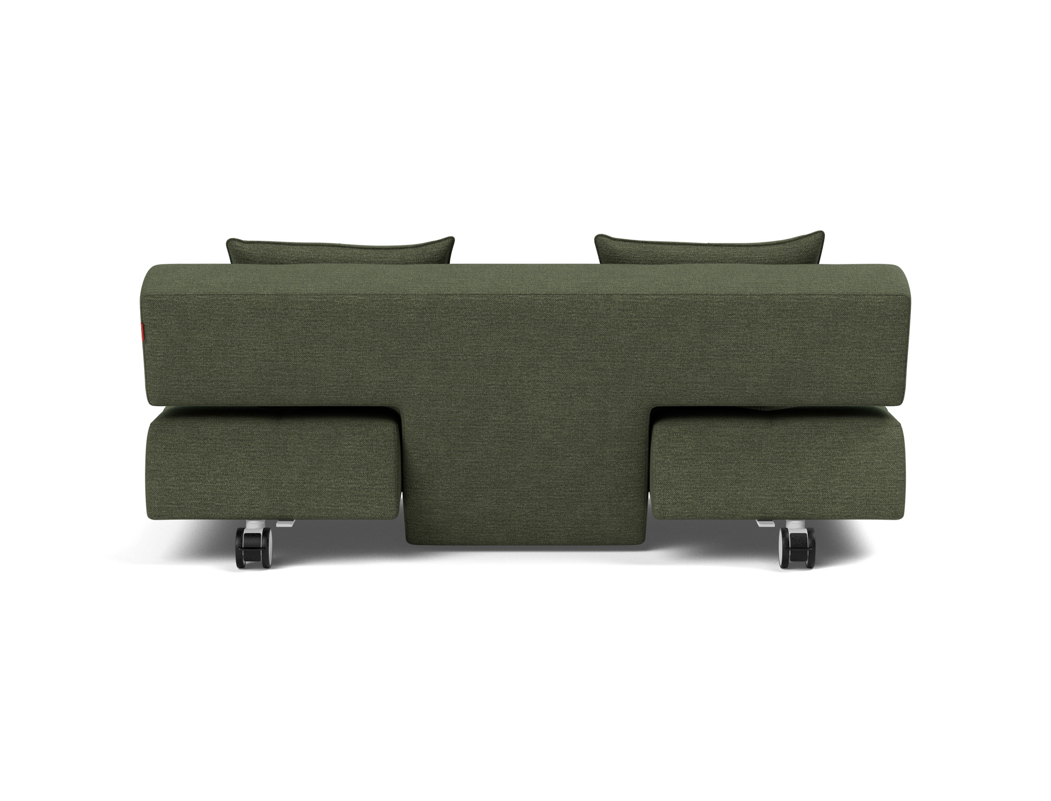 Schlafsofa Long Horn D.E.L. Strukturierter Stoff Taura 353-Forest