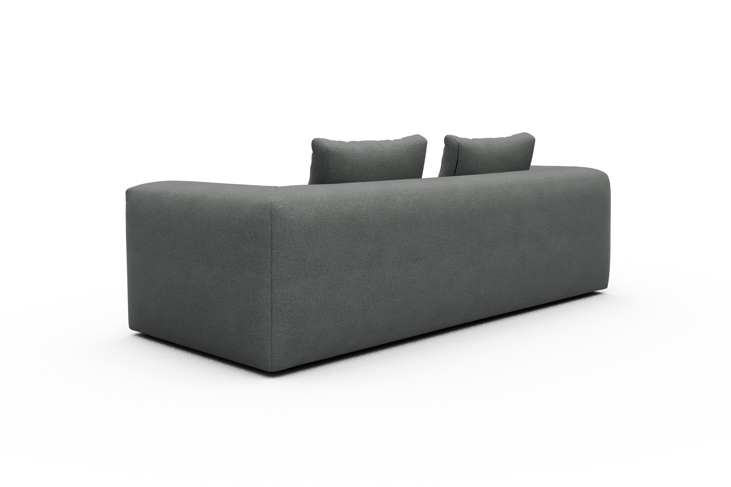 Sofa Fred 3-Sitzer Satya-Steel