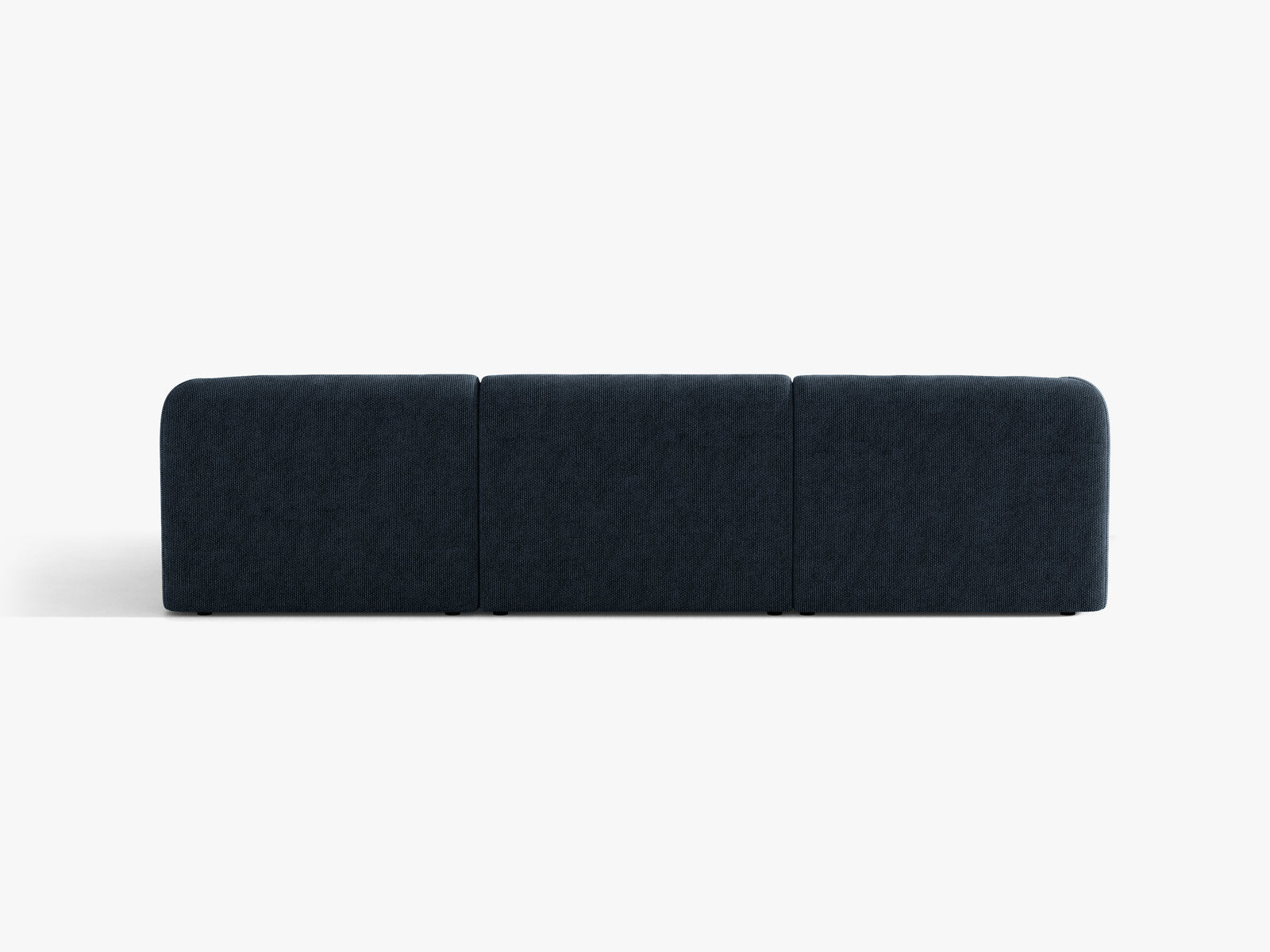 Micadoni Ecksofa Miley 4-Sitzer Rechts Chenille Haga Königsblau