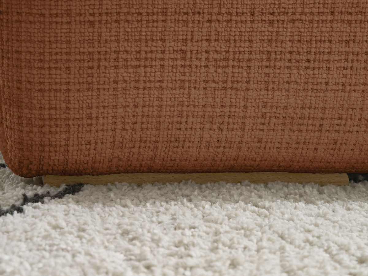 Bobochic Anakin Pouf Strukturstoff Orange