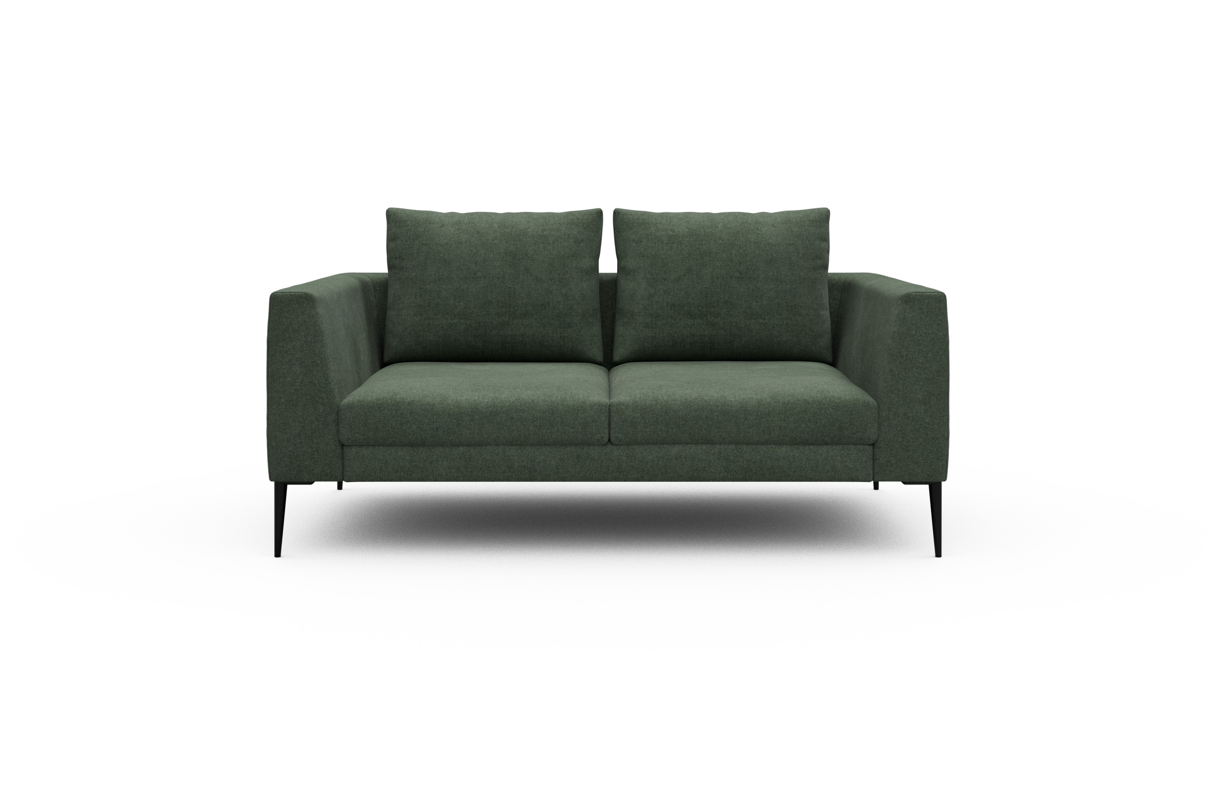 Skandi Home Sofa Paul 2-Sitzer Casone-Forest-Green moebelfaktor
