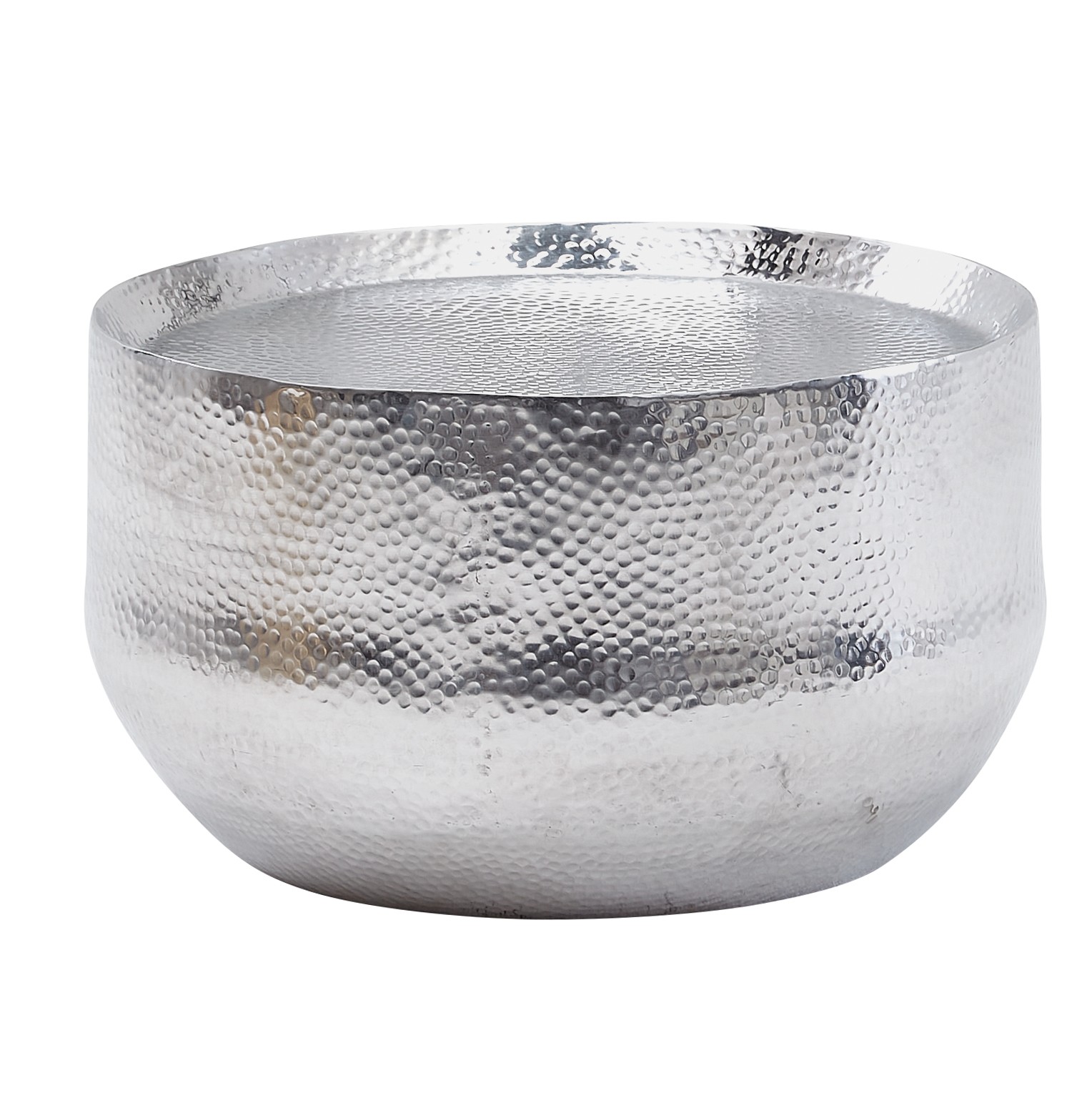 Couchtisch Brekke Silber Ø 60 × H 35 cm