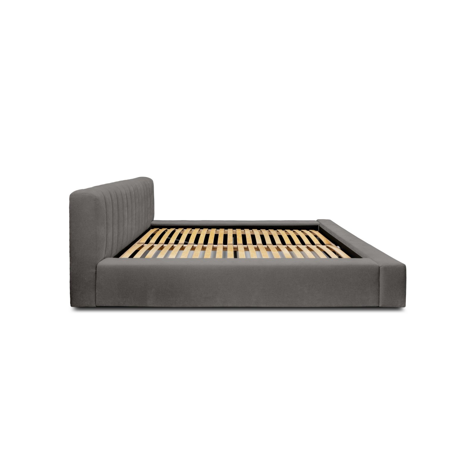 Polsterbett Carno Chenille 140x200 mit Holzrahmen Ditra-New 14