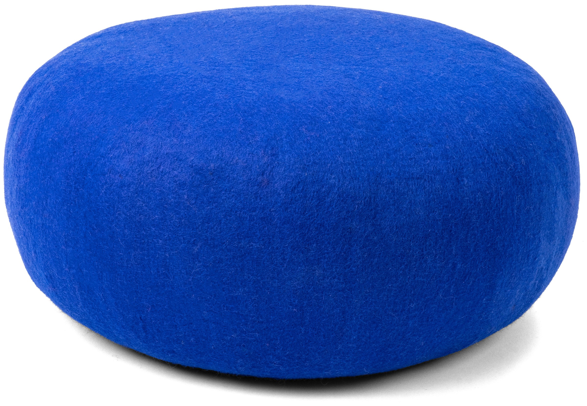myfelt Isa Colour Pouf Royalblau Ø 48 x 18 cm