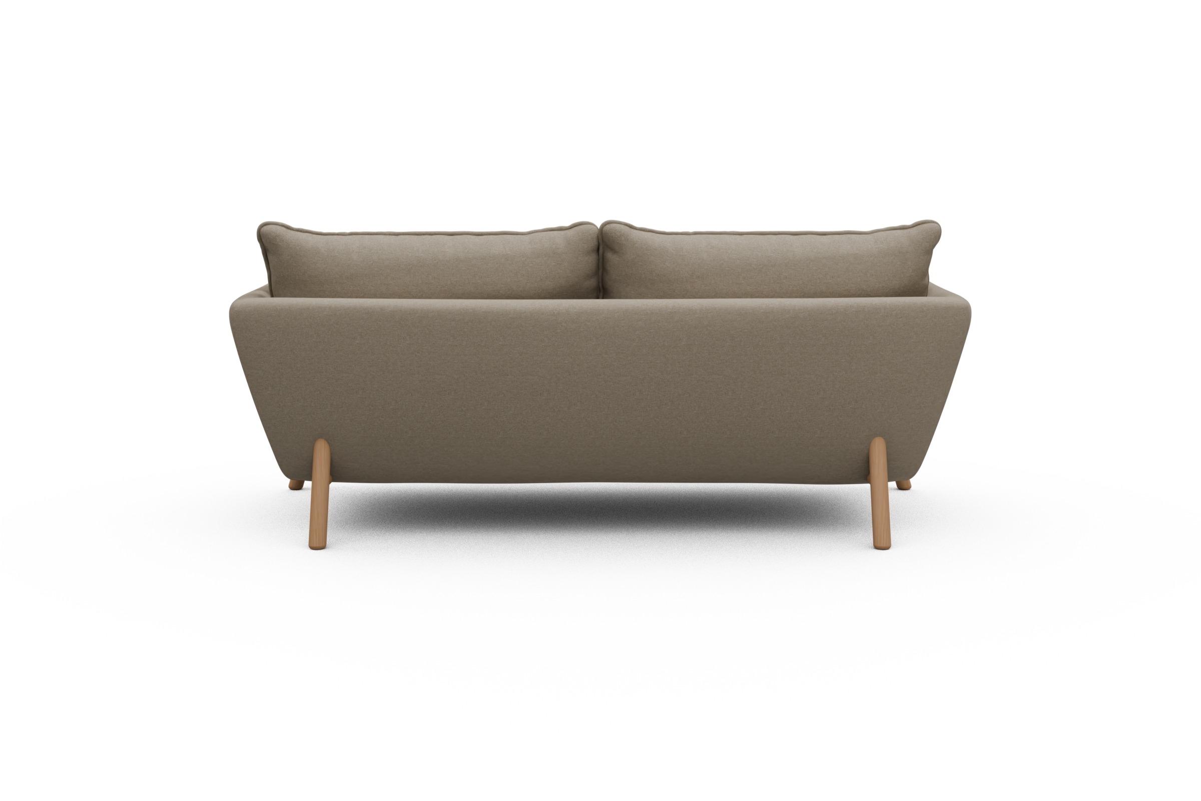 Sofa Emil PREMIUM 2-Sitzer Beinfarbe Eiche Natur Satya-Natural