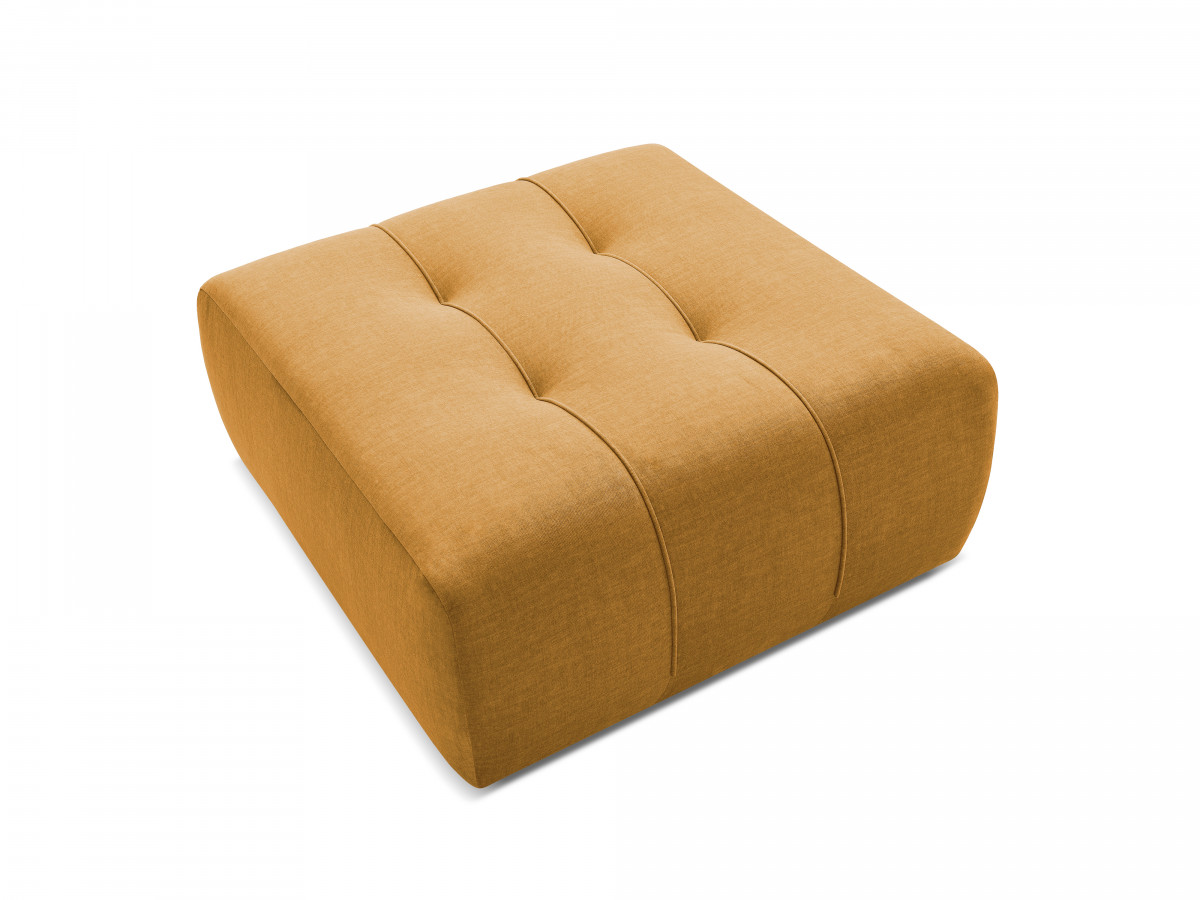 Bobochic Arsene Pouf Samt Gelb