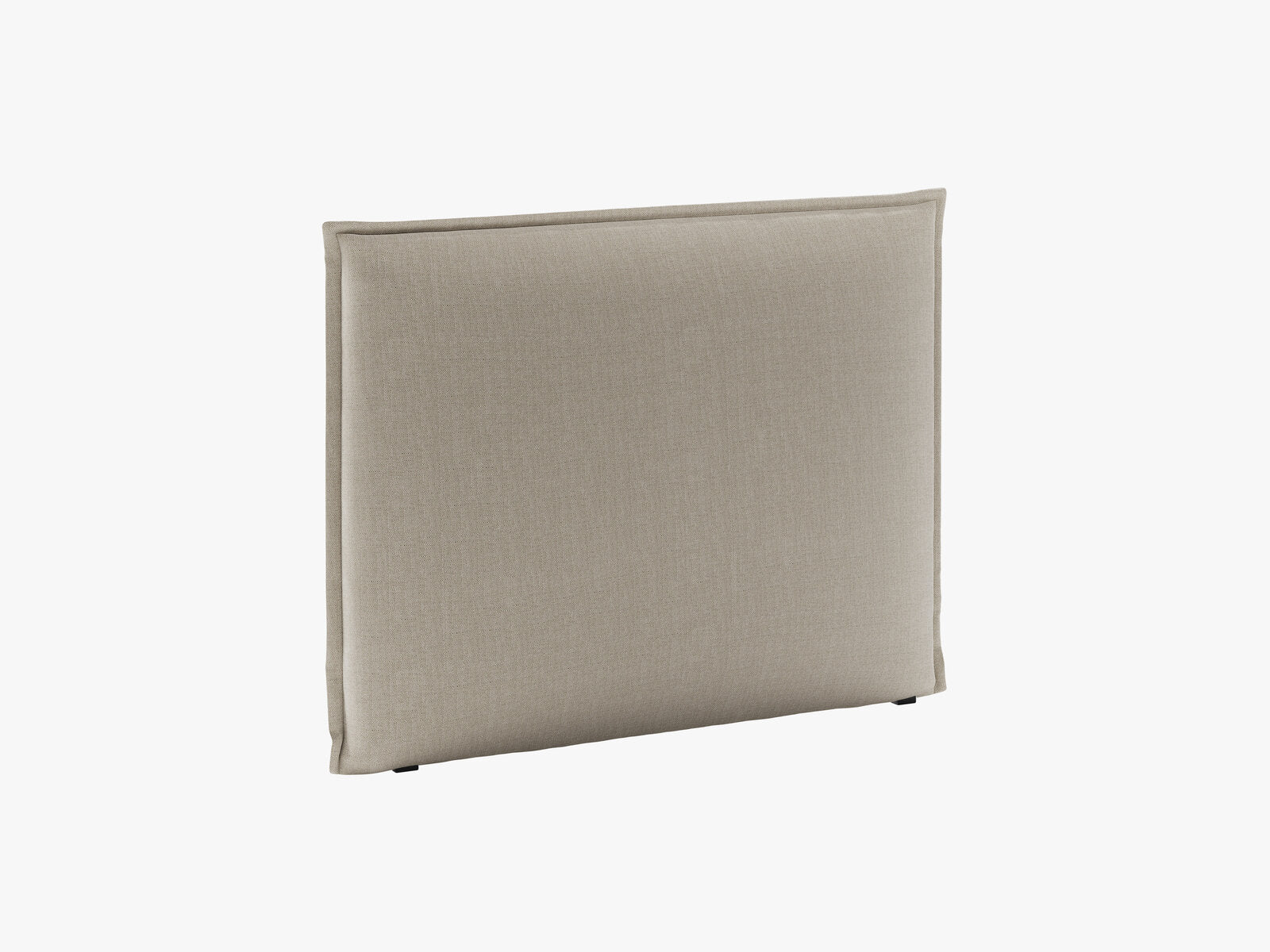 Micadoni Monica Polster-Kopfteil Strukturierter Stoff Babel Beige 140x120