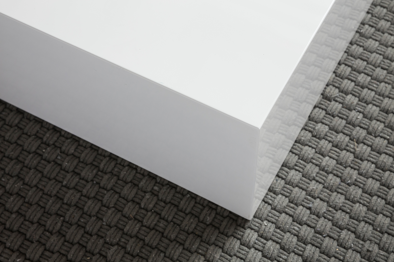 Couchtisch Alsen Weiß 60 × 60 × 30 cm