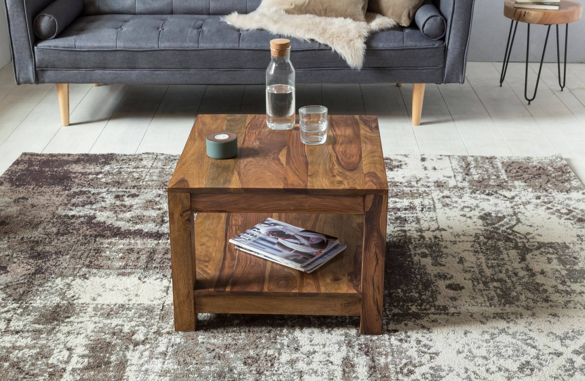 Couchtisch Aalvik Sheesham Massivholz