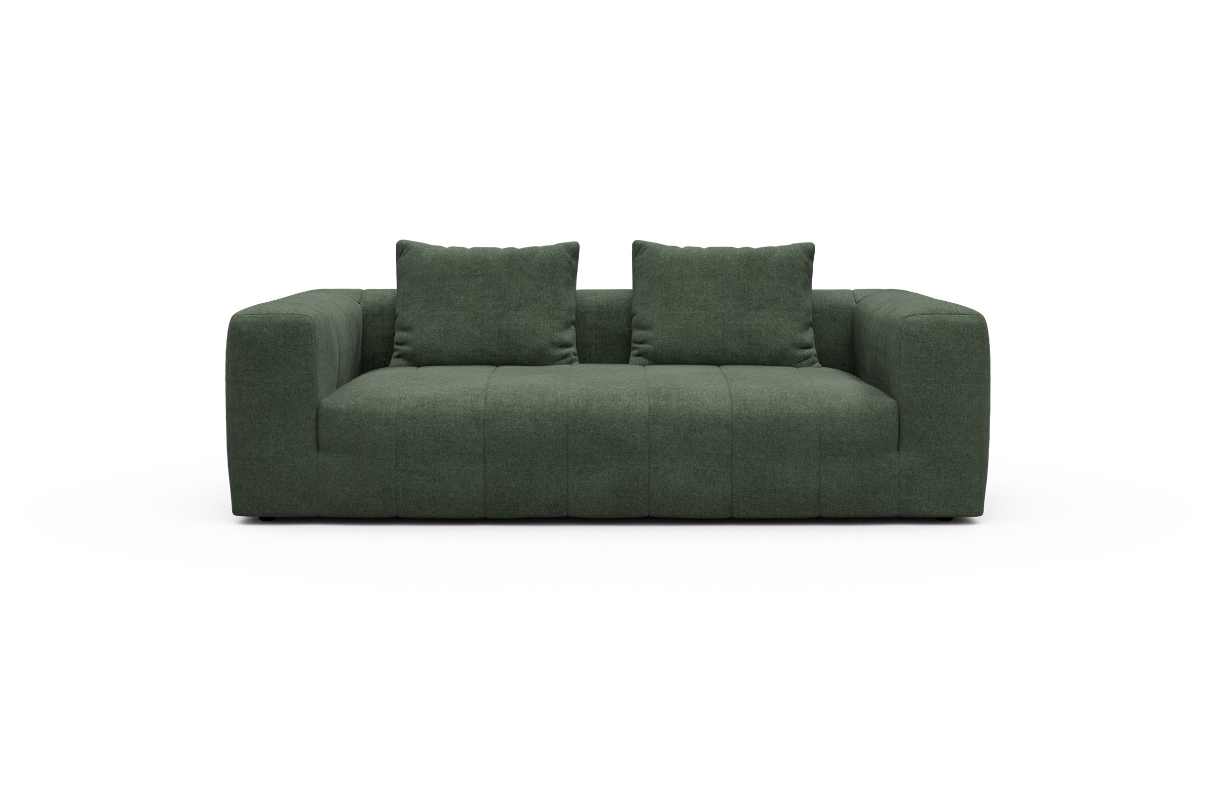 Hugo 3-Sitzer Casone-Forest-Green moebelfaktor
