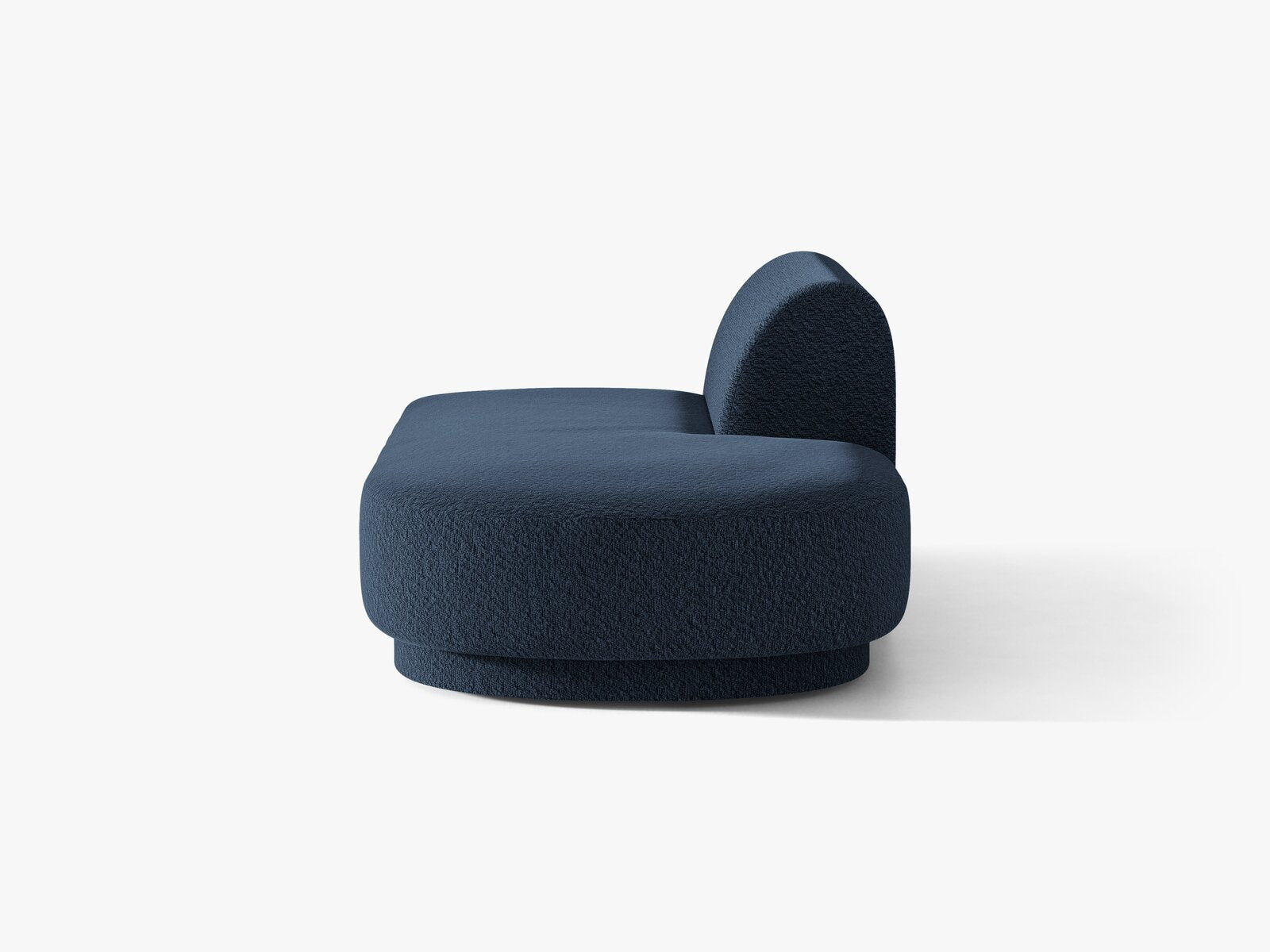 Micadoni 2-Sitzer Sitzmodul offen Miley Rechts Boucle Baloo Dunkelblau