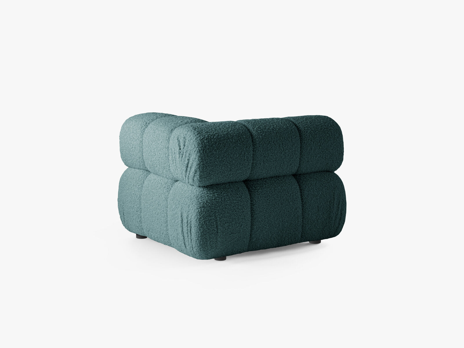 Micadoni symmetrisches Eckmodul Bellis Boucle Rolf Petrol