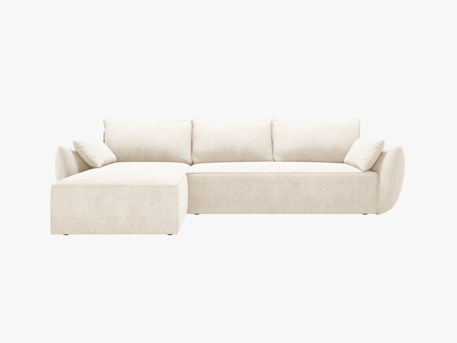 Micadoni Kaelle Ecksofa 4-Sitzer mit Schlaffunktion