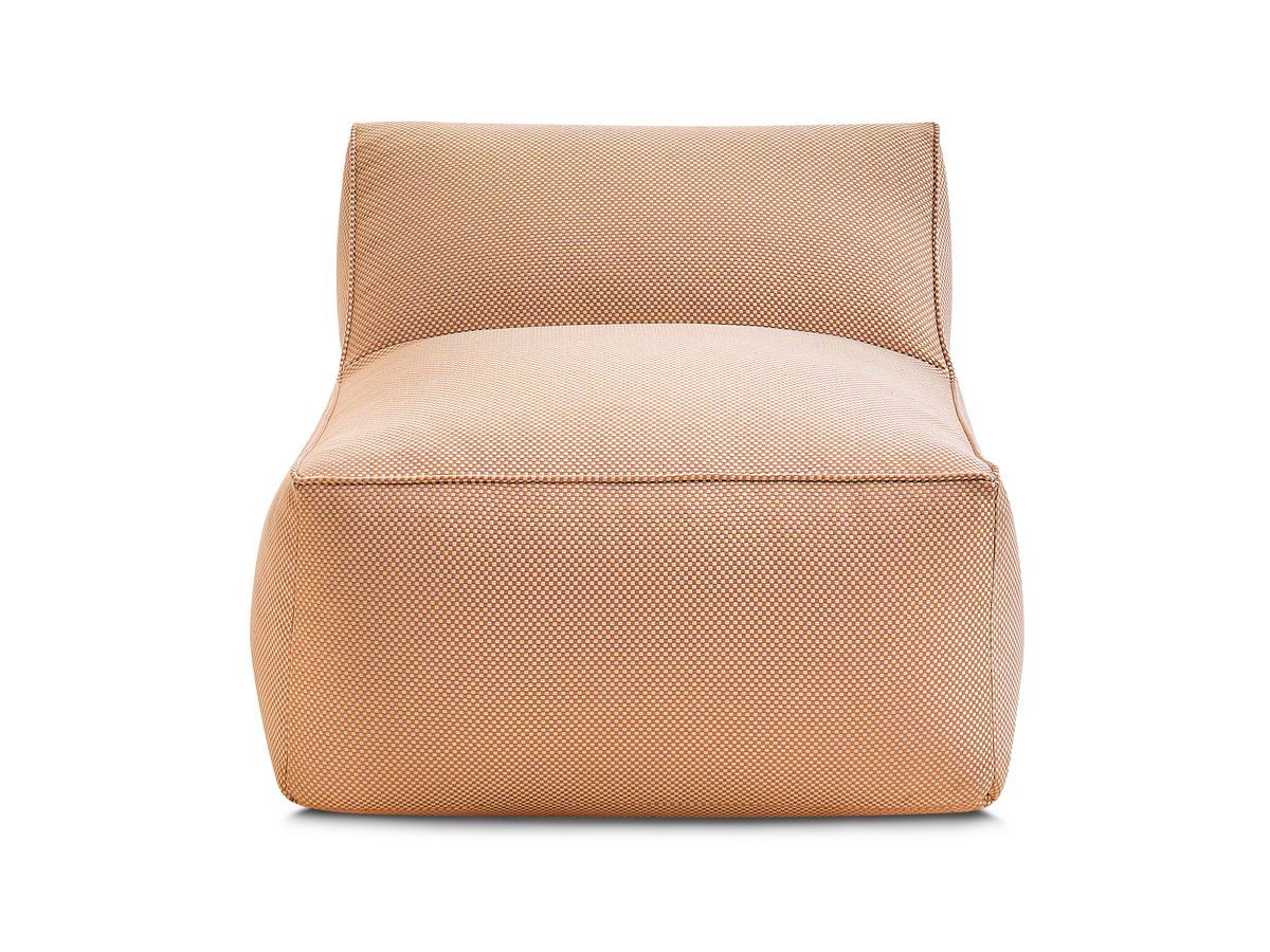 Bobochic Riviera Sofamodul 1-Sitzer Melange-Stoff Orange