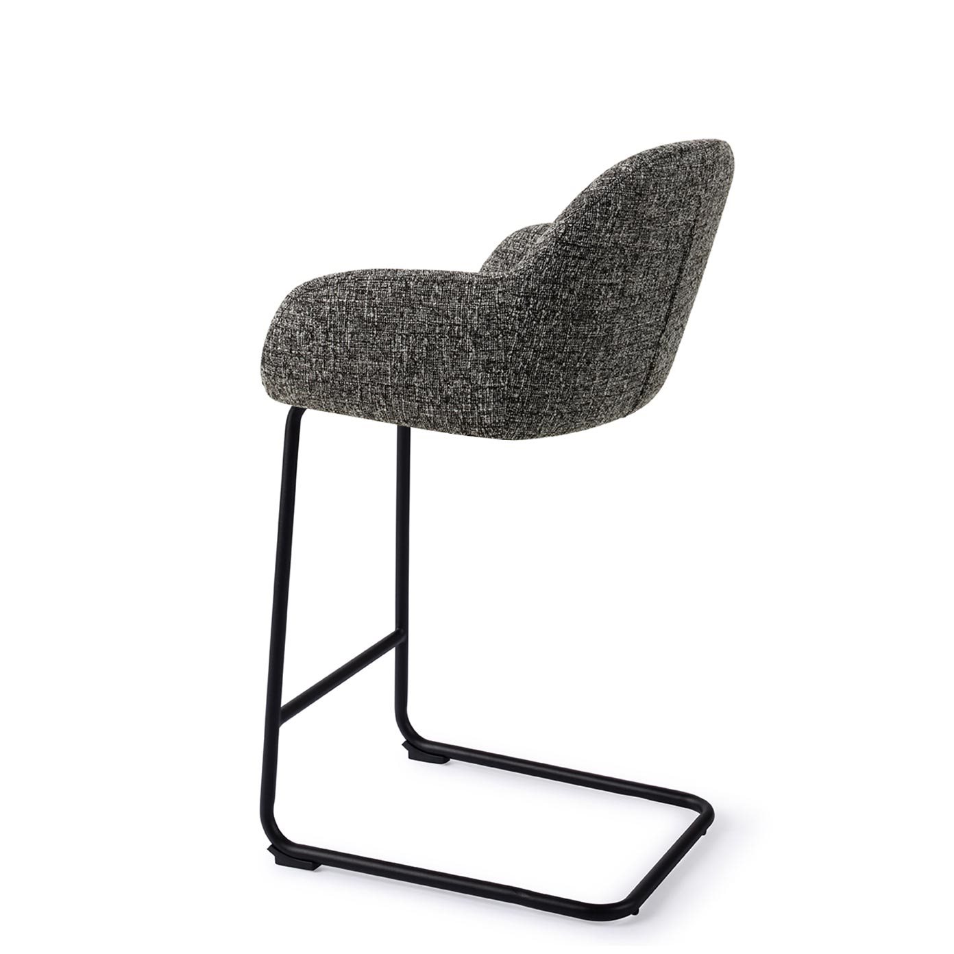 Jesper Home Barhocker Kushi Skyfall Arch Schwarz Barhöhe (75cm)