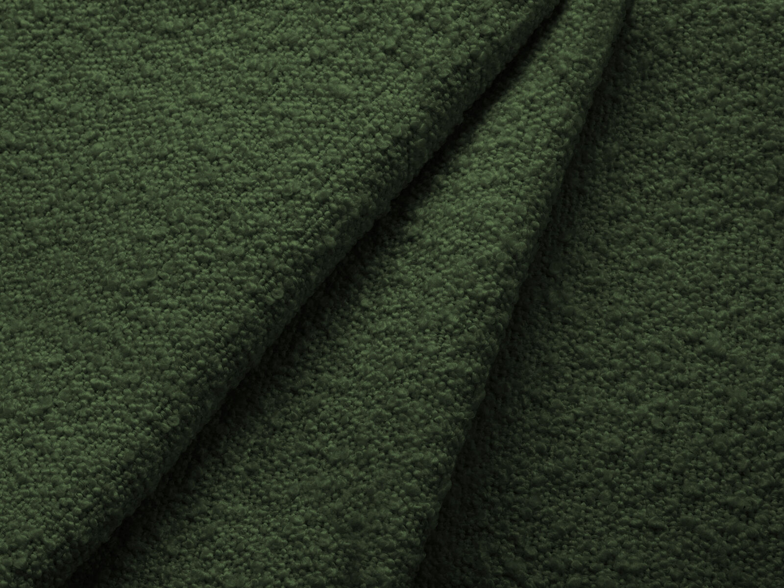 Micadoni Sofa Poppy 3-Sitzer Boucle Baloo Grün