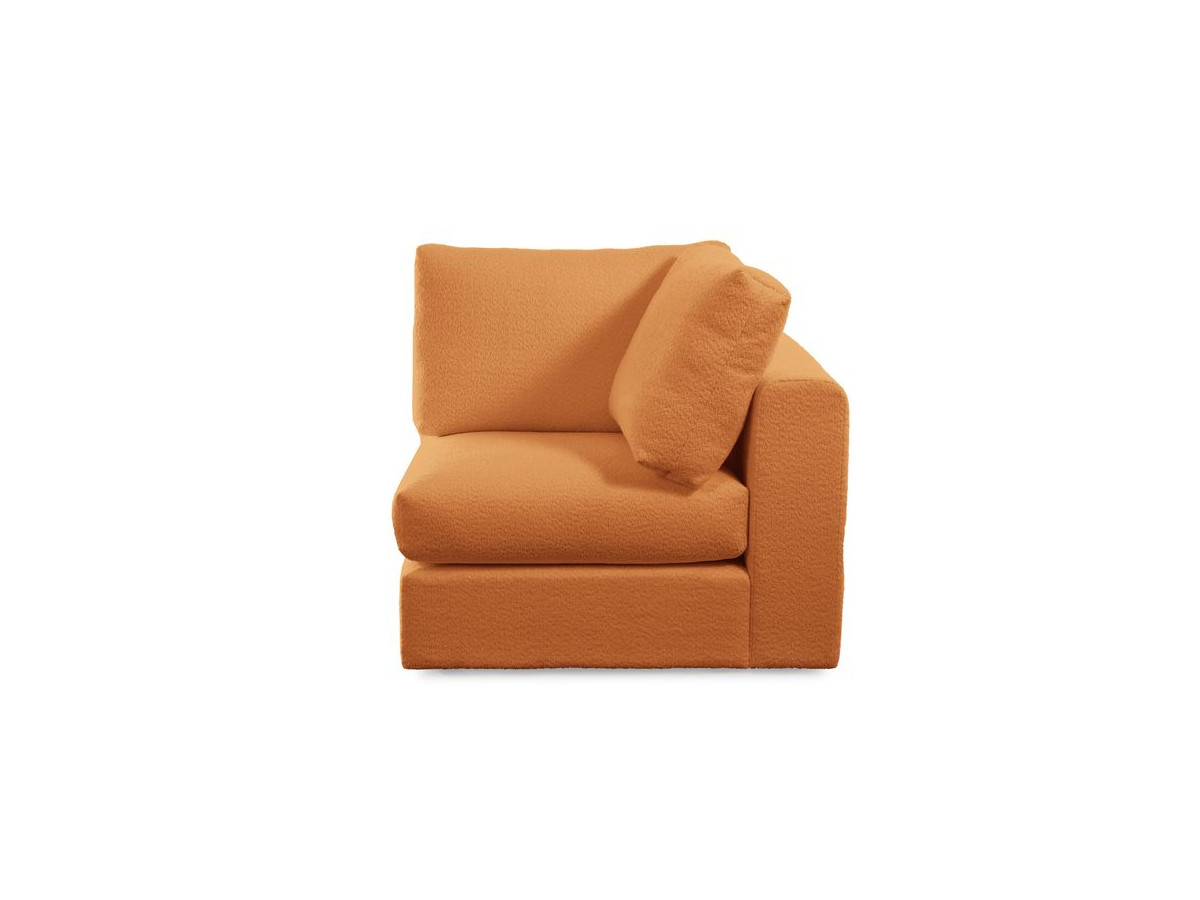Bobochic Paris Eckmodul Bouclé-Stoff Gelb