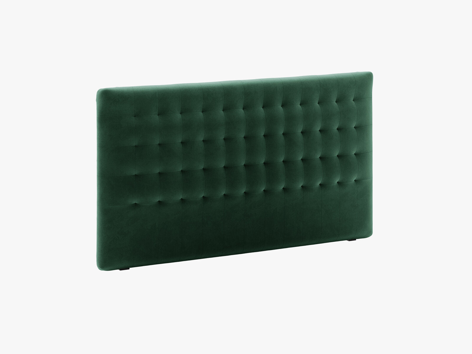 Micadoni Nova Samtiger Kopfteil 120 cm (H 95 cm) Samt Paris Grün 180x95