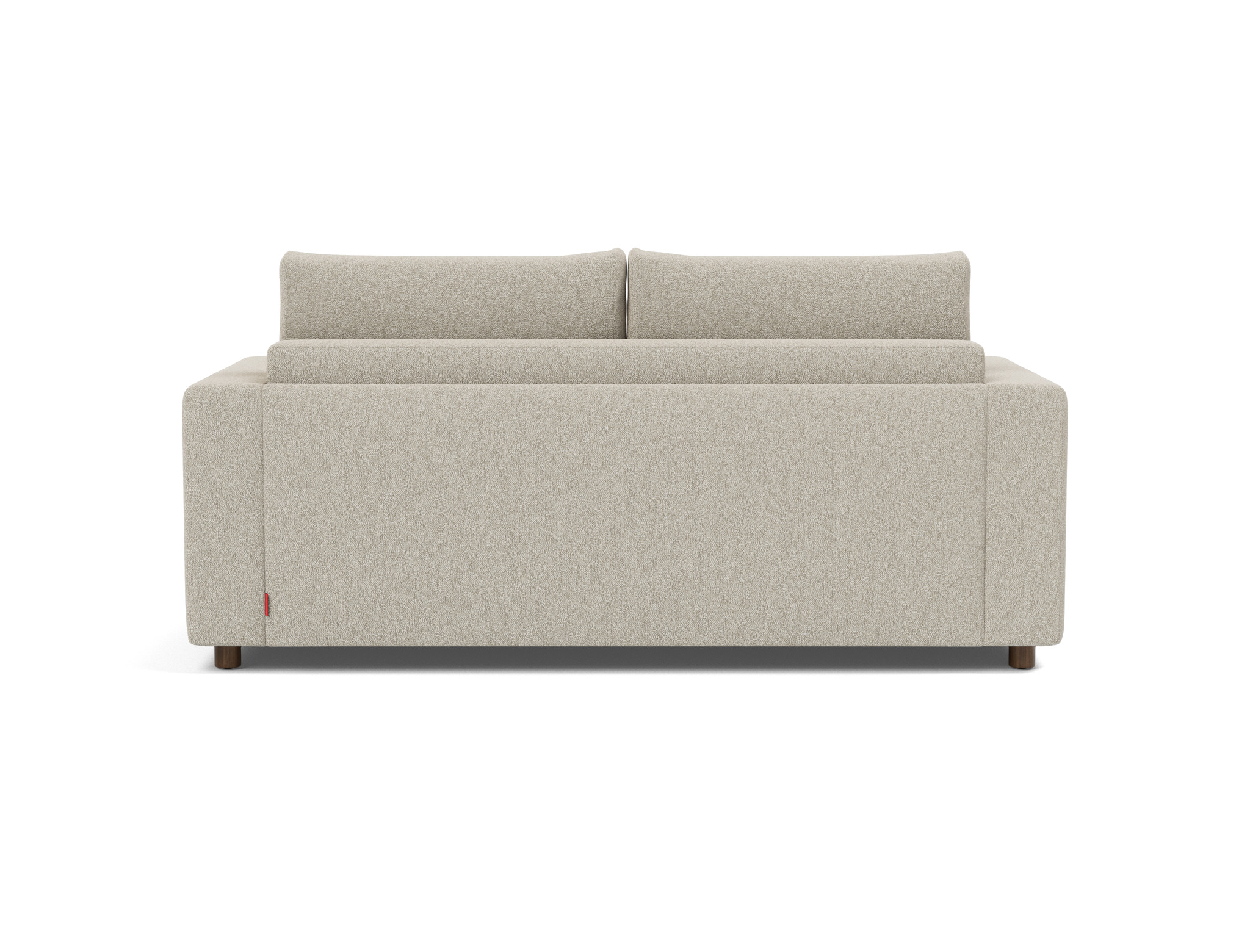 Schlafsofa Neah mit Standard-Armlehnen 160 Boucle Skandi 539-Beige