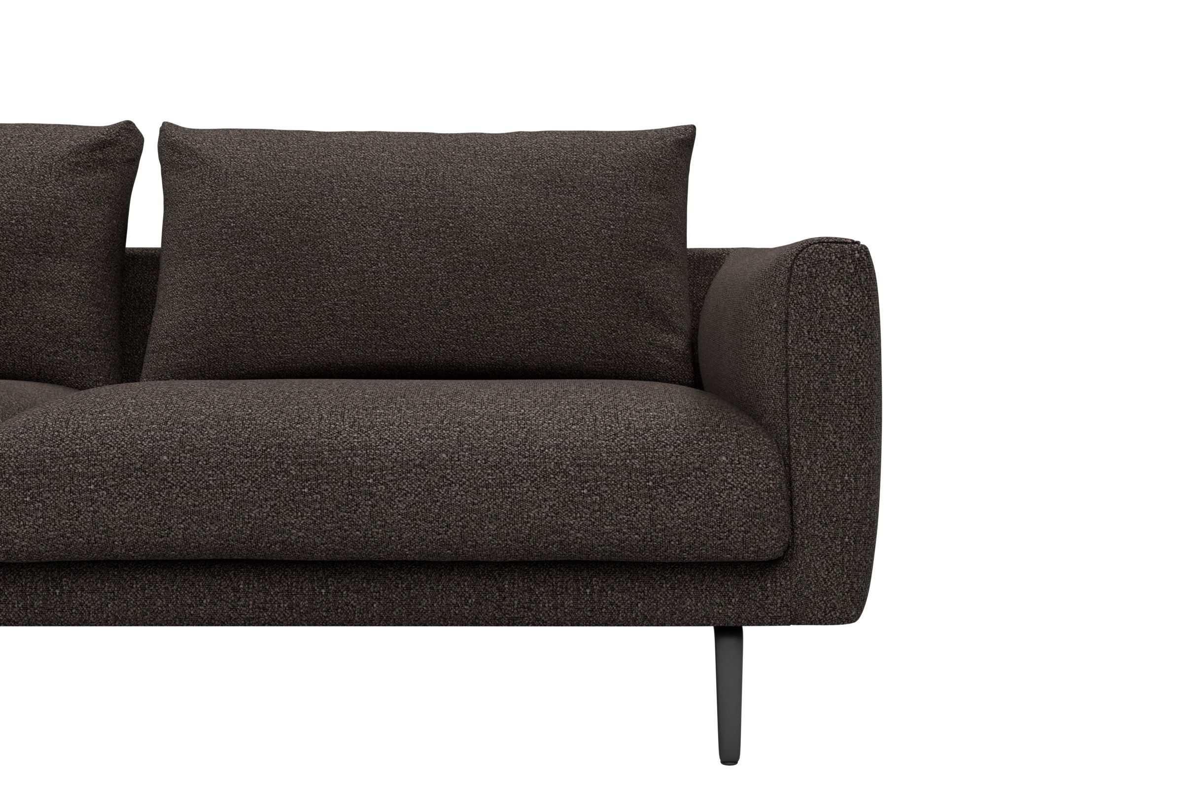 Sofa Karl 3-Sitzer Boucle-Taupe