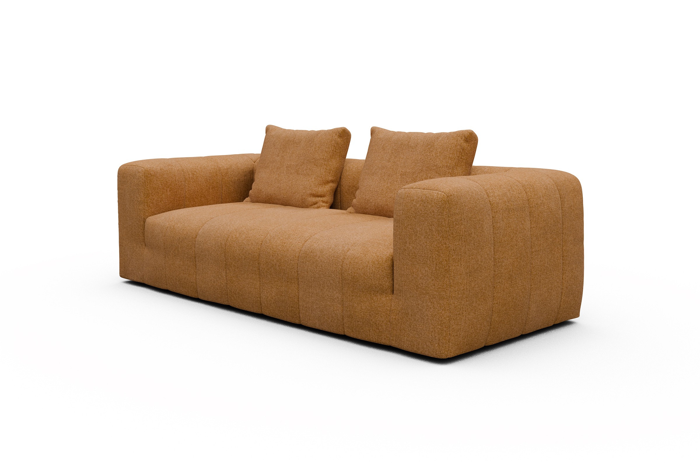 Sofa Hugo 3-Sitzer Casone-Warm-Yellow