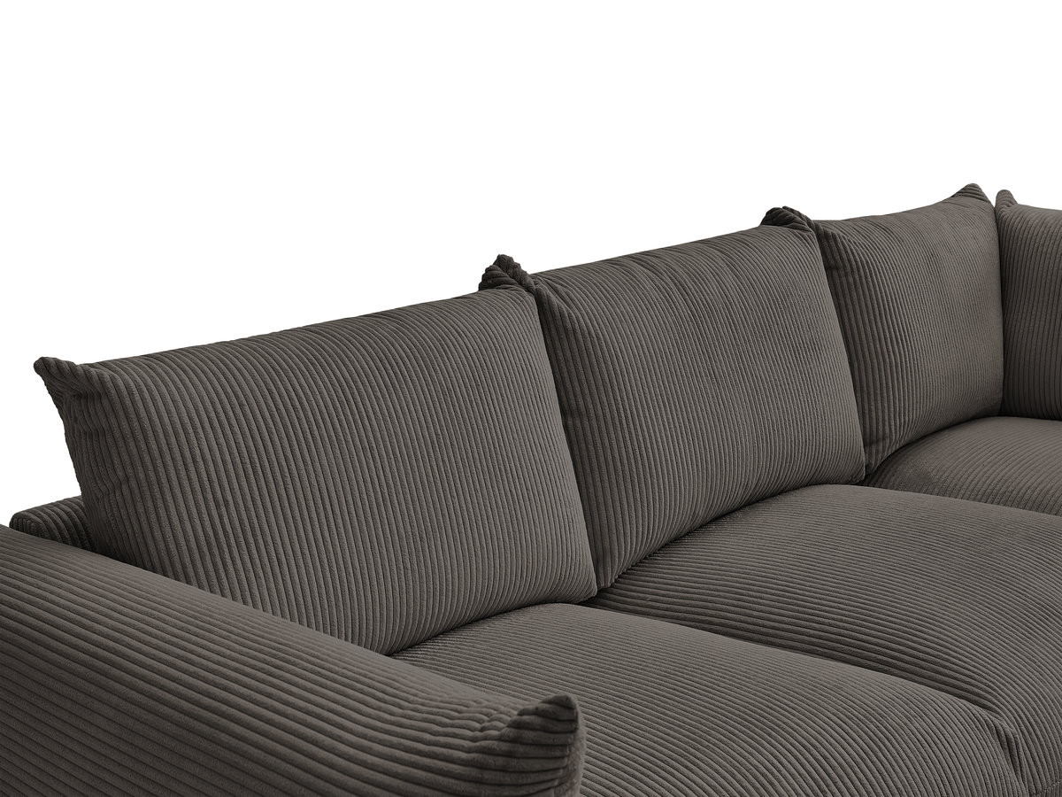 Bobochic Ernest Ecksofa Cordsamt Taupe