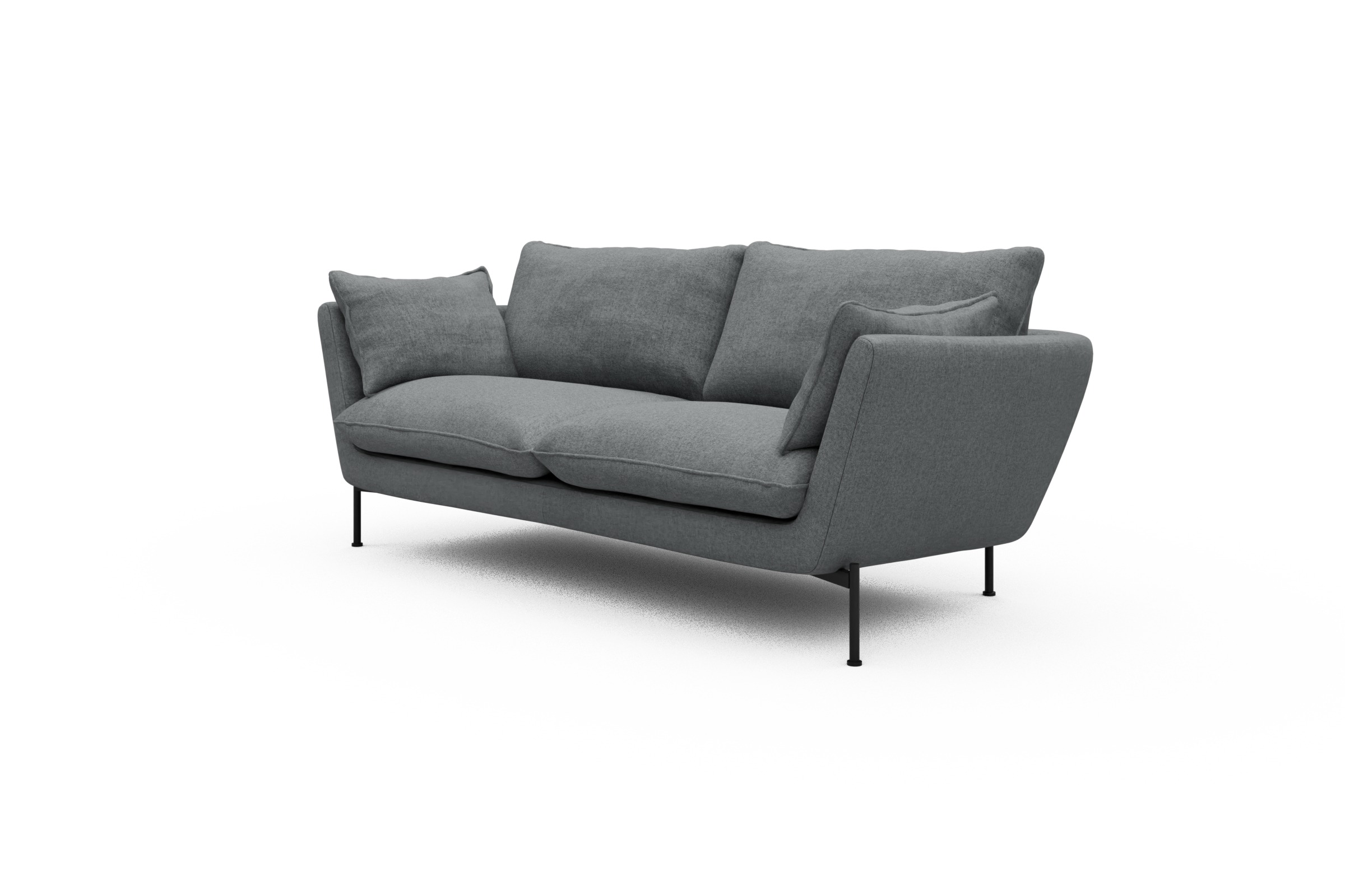 Sofa Anton 2-Sitzer Casone-Gravel-Grey