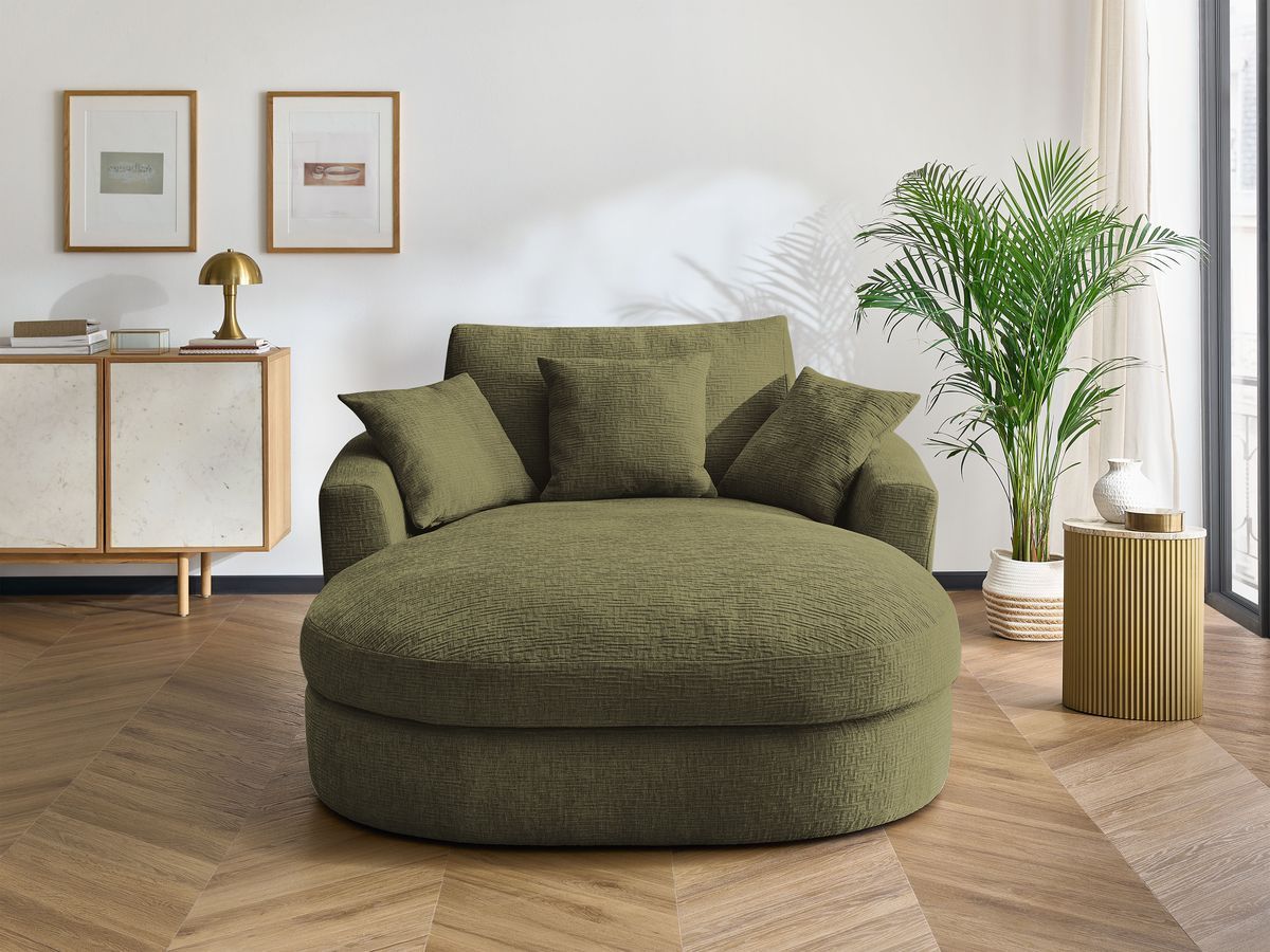 Bobochic Belem Méridienne-Modul Strukturstoff Grün