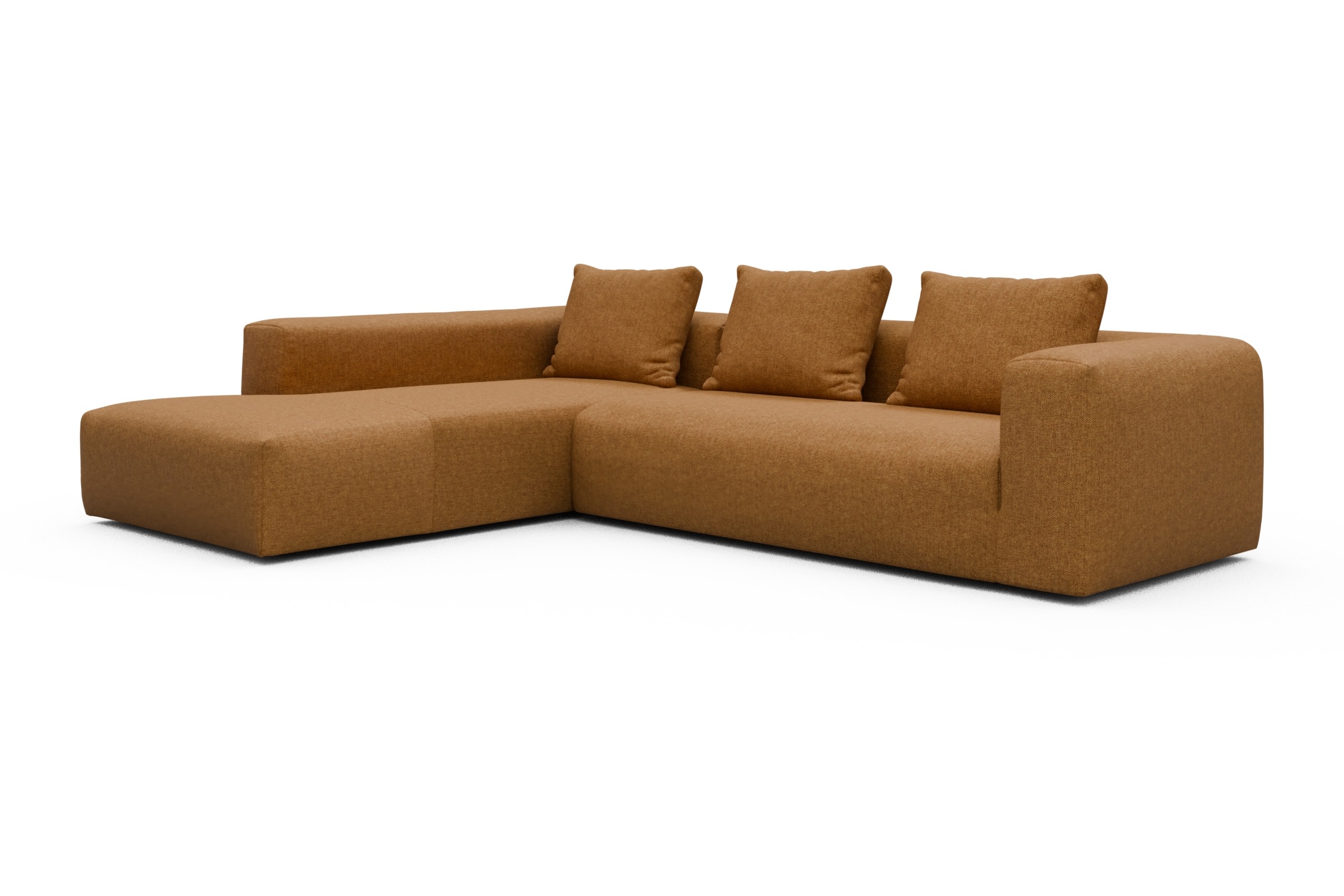 Ecksofa Fred Relax-Ecke links mit 2,5-Sitzer Sama-Cur