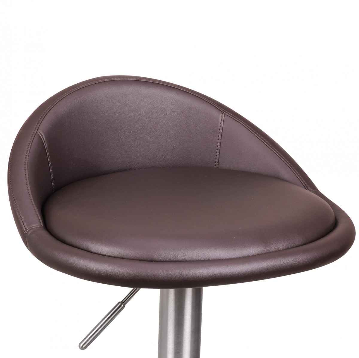 Barhocker Vigra Metall Braun Ø 43 × H 90 cm