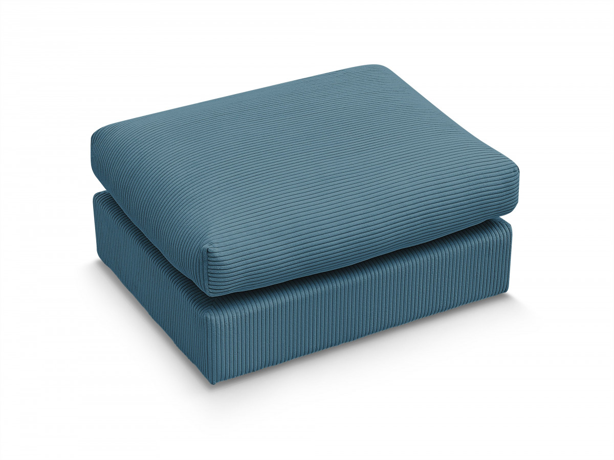 Bobochic Paris Pouf Cordsamt Hellblau