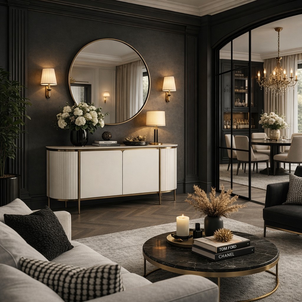 Livin Hill Sideboard Stilig 180 × 40 × 90 cm
