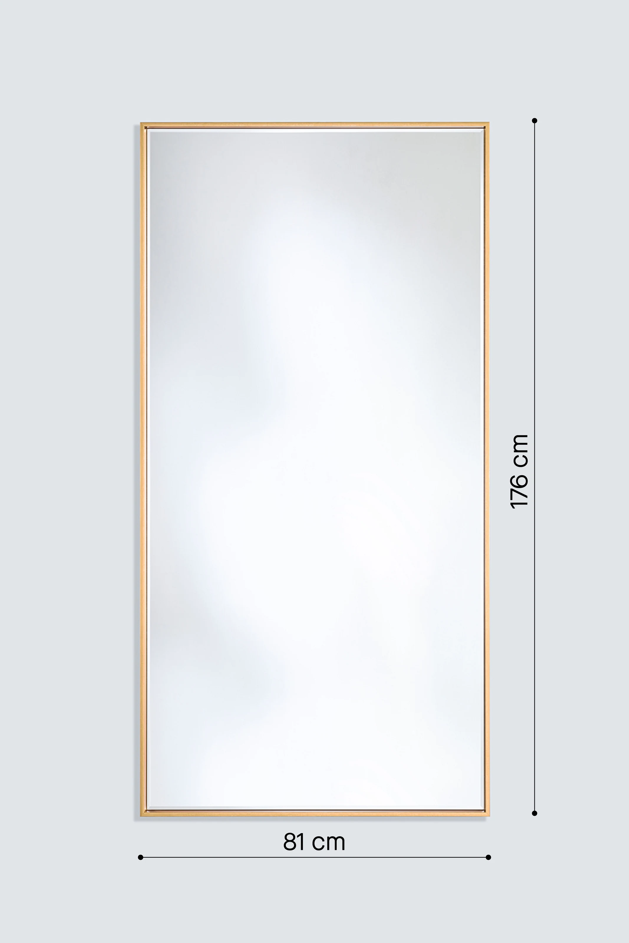 deKnudt Soho Gold XL – Maßzeichnung 5