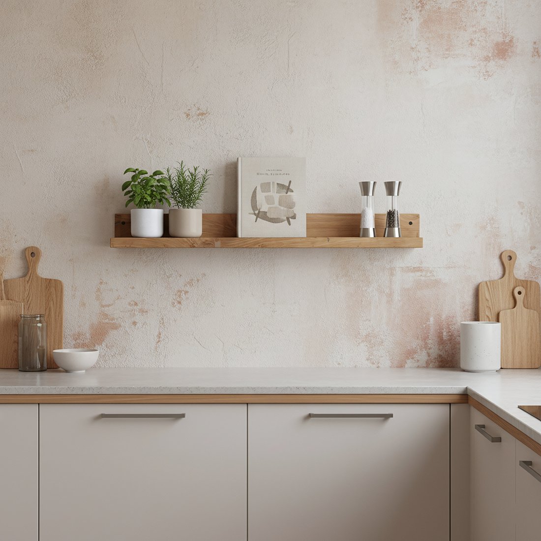 Raw Materials Wandregal Elements Teak Recyclingholz