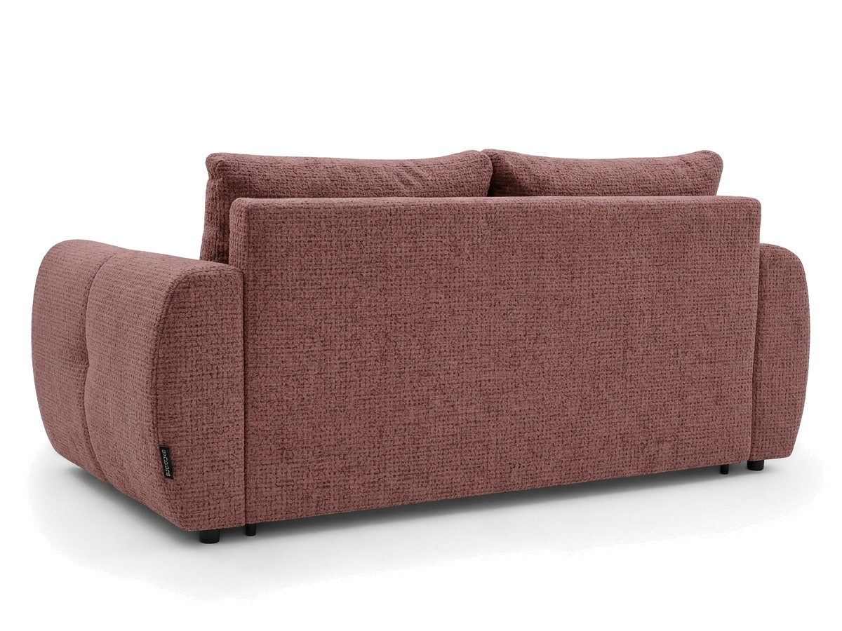 Bobochic Fuji Schlafsofa 3-Sitzer Stoff Rot